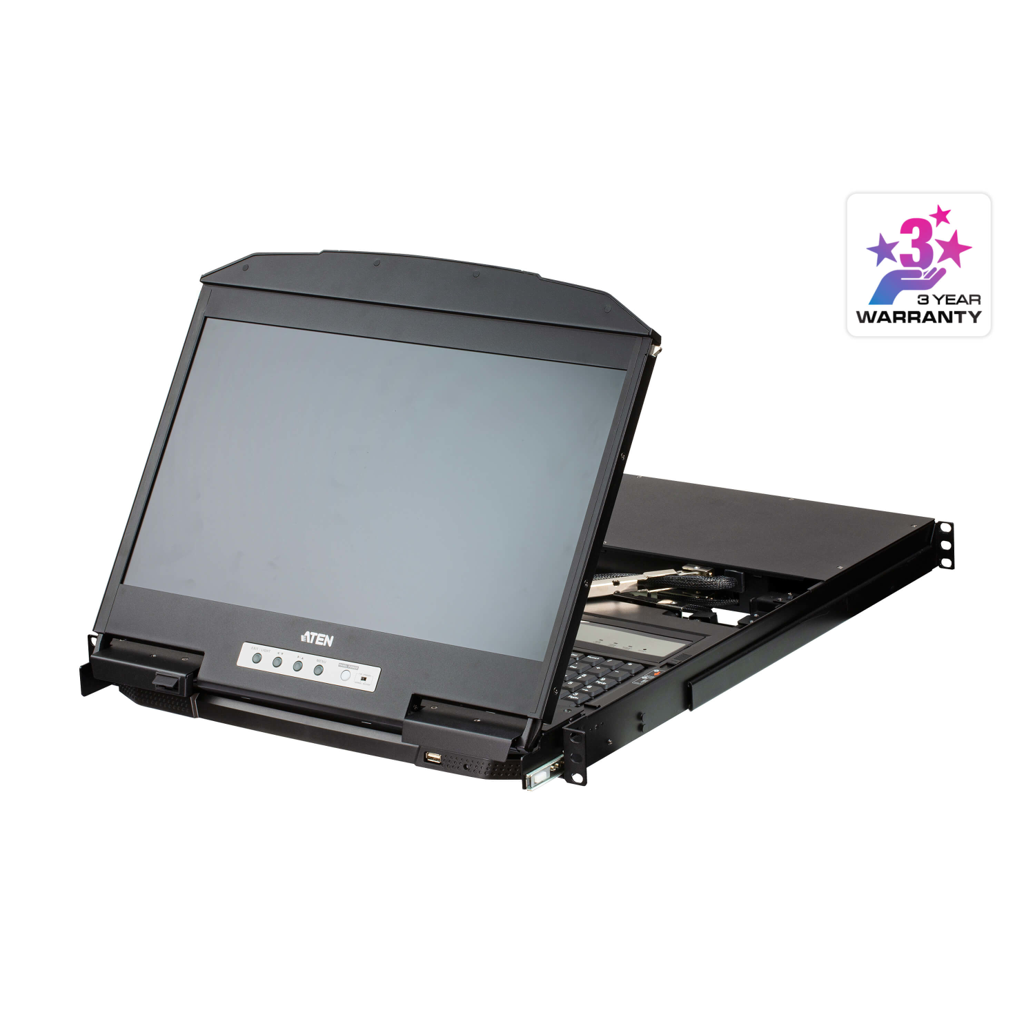 ATEN CL3884NW KVM Switches - 18.5 Inches - Black