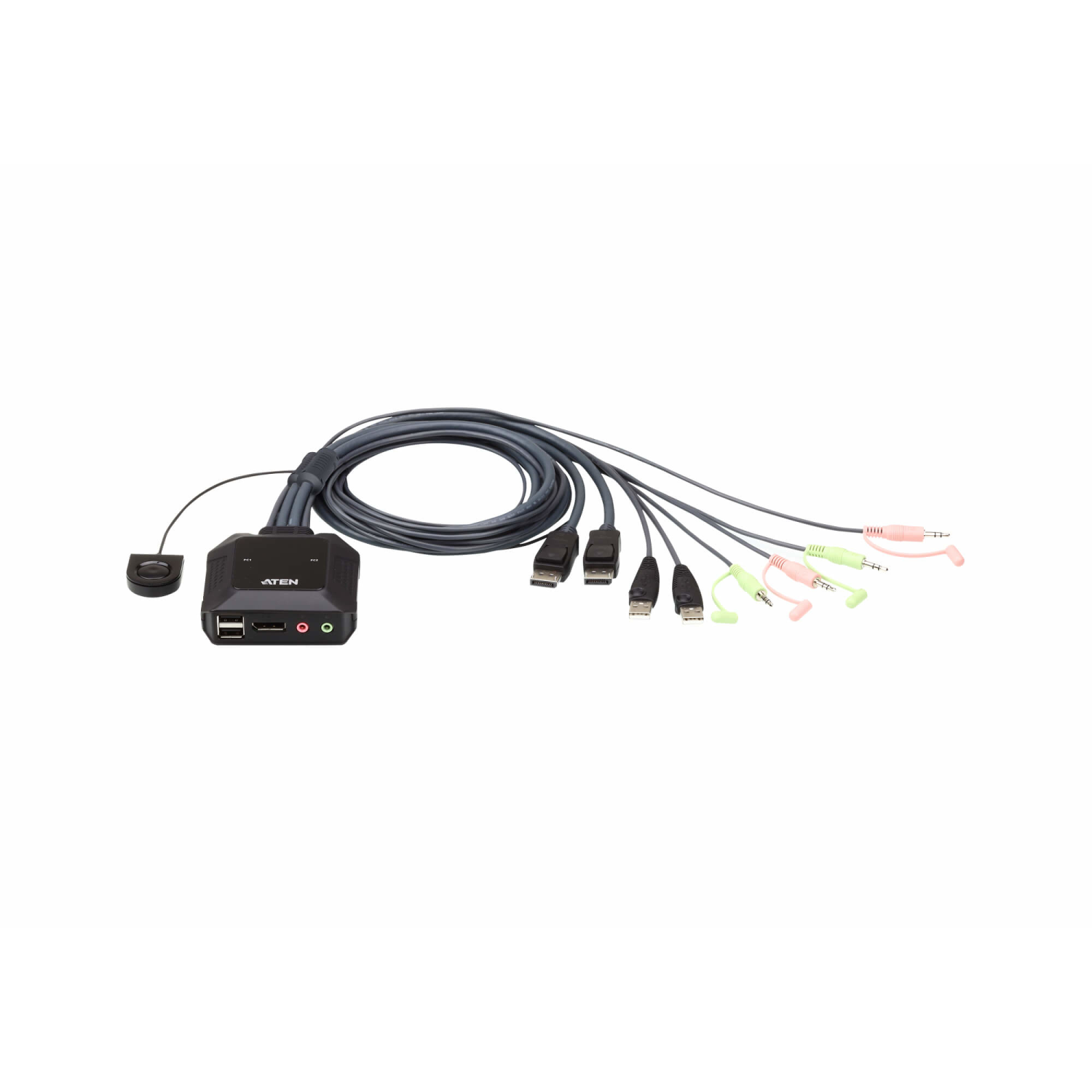 Aten CS22DP KVM Switches - Black