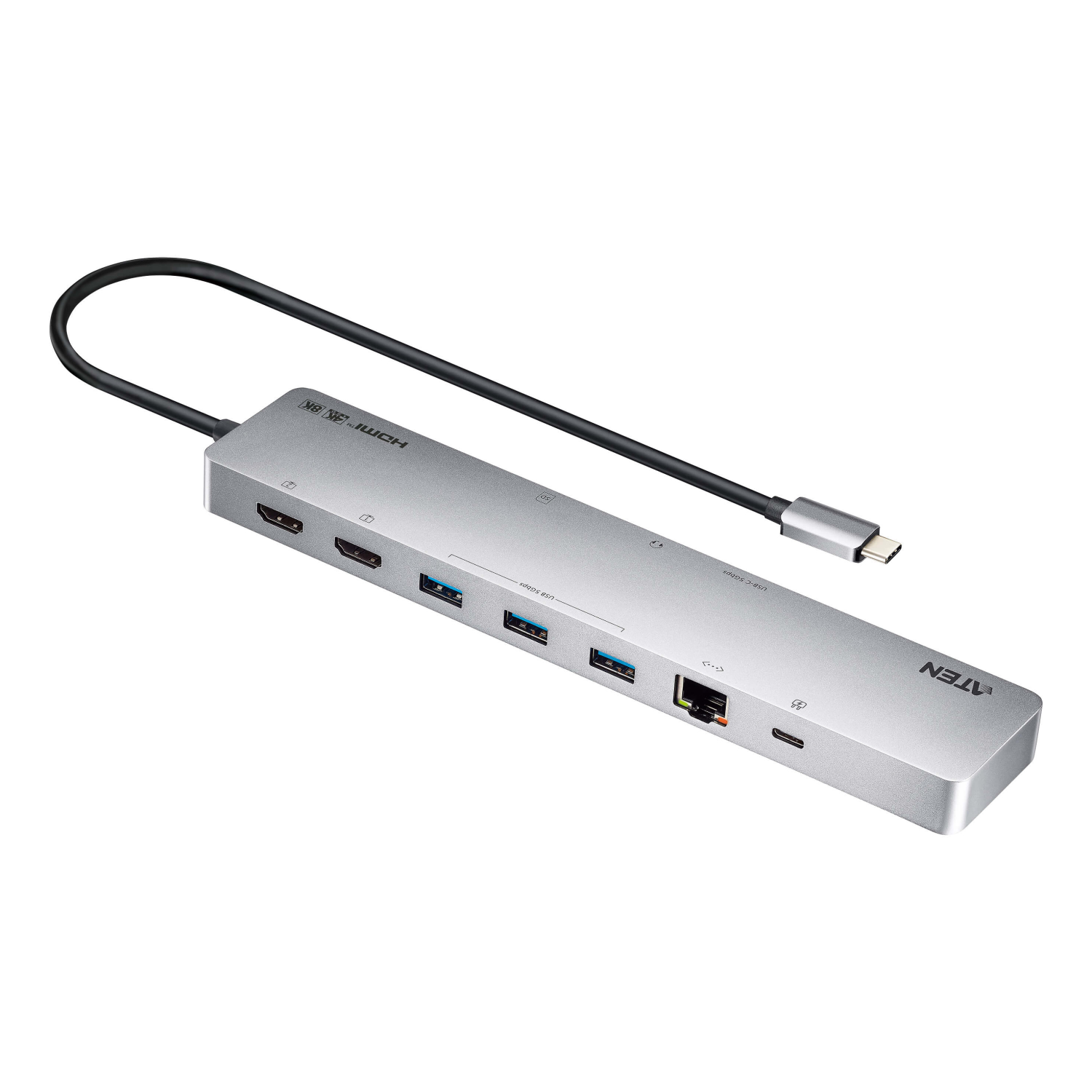 ATEN UH3240 Interface Hubs - Silver