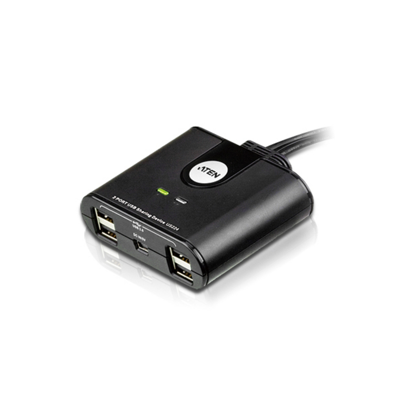 Aten 2-Port KVM Switches - Black