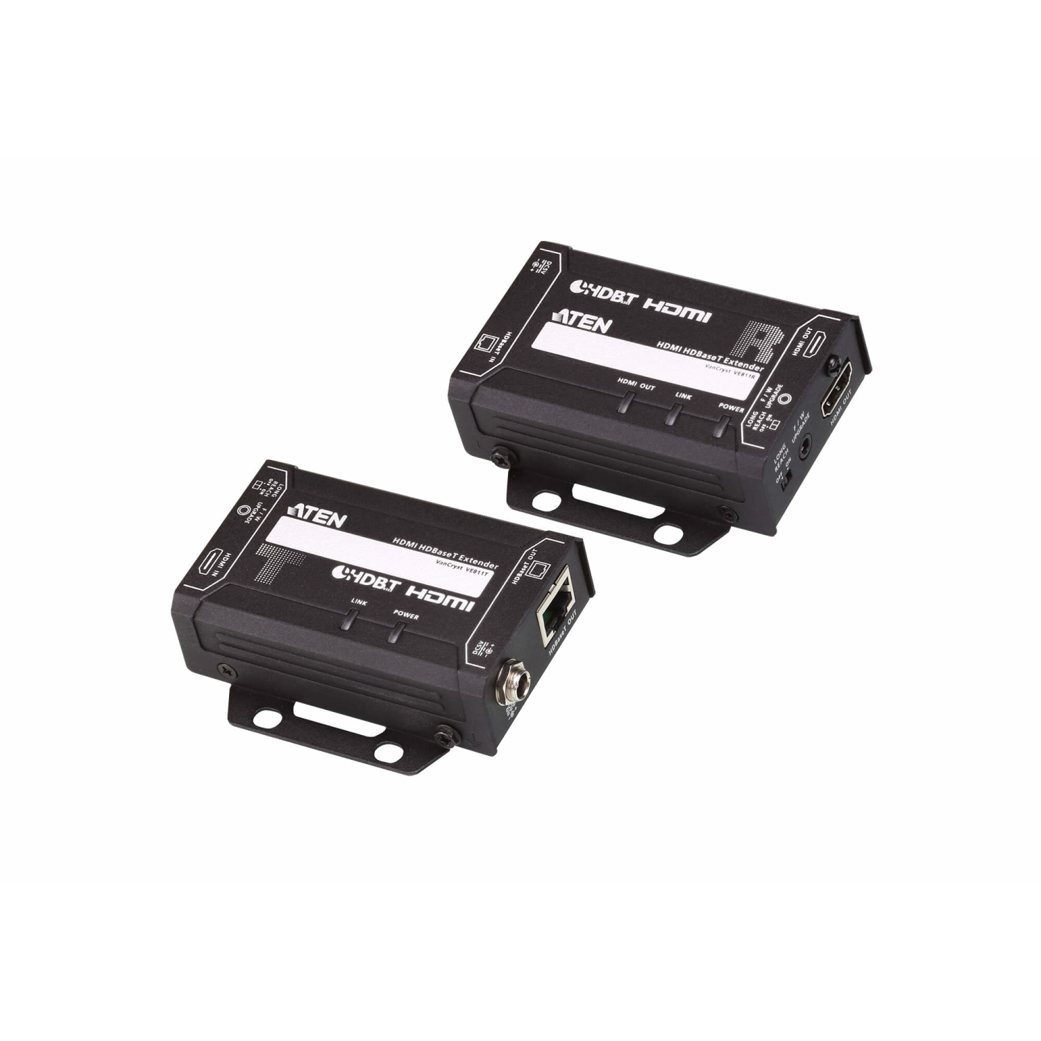 ATEN VE811 AV Extenders - Black
