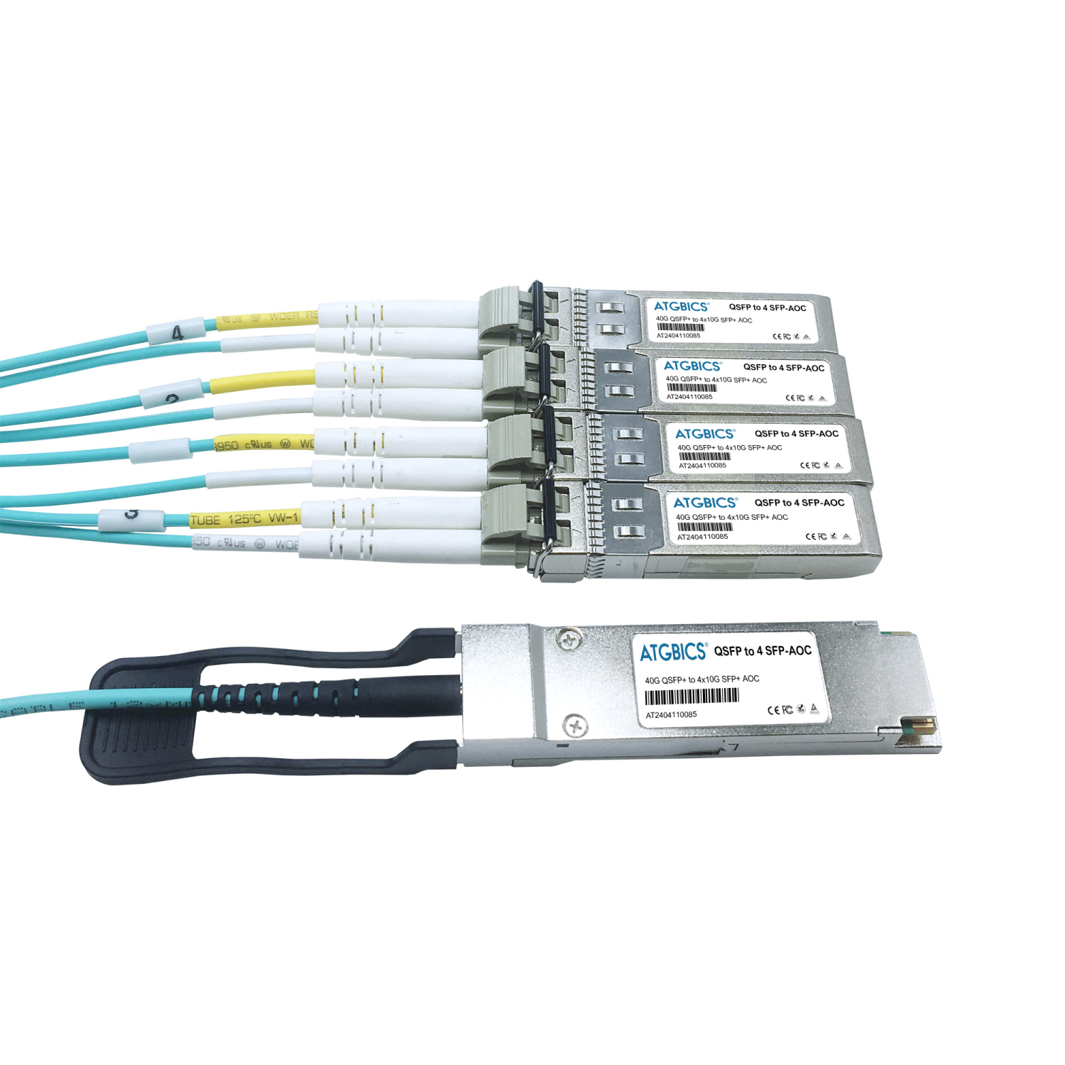 ATGBICS 40GBase Fibre Optic Cables - Multi