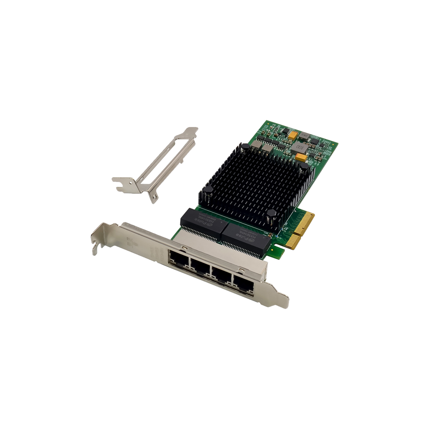 ATGBICS HP 629135-B21 alternative Intel I350 NIC PCIe 2.1 x4 Quad Port 1GbE RJ45