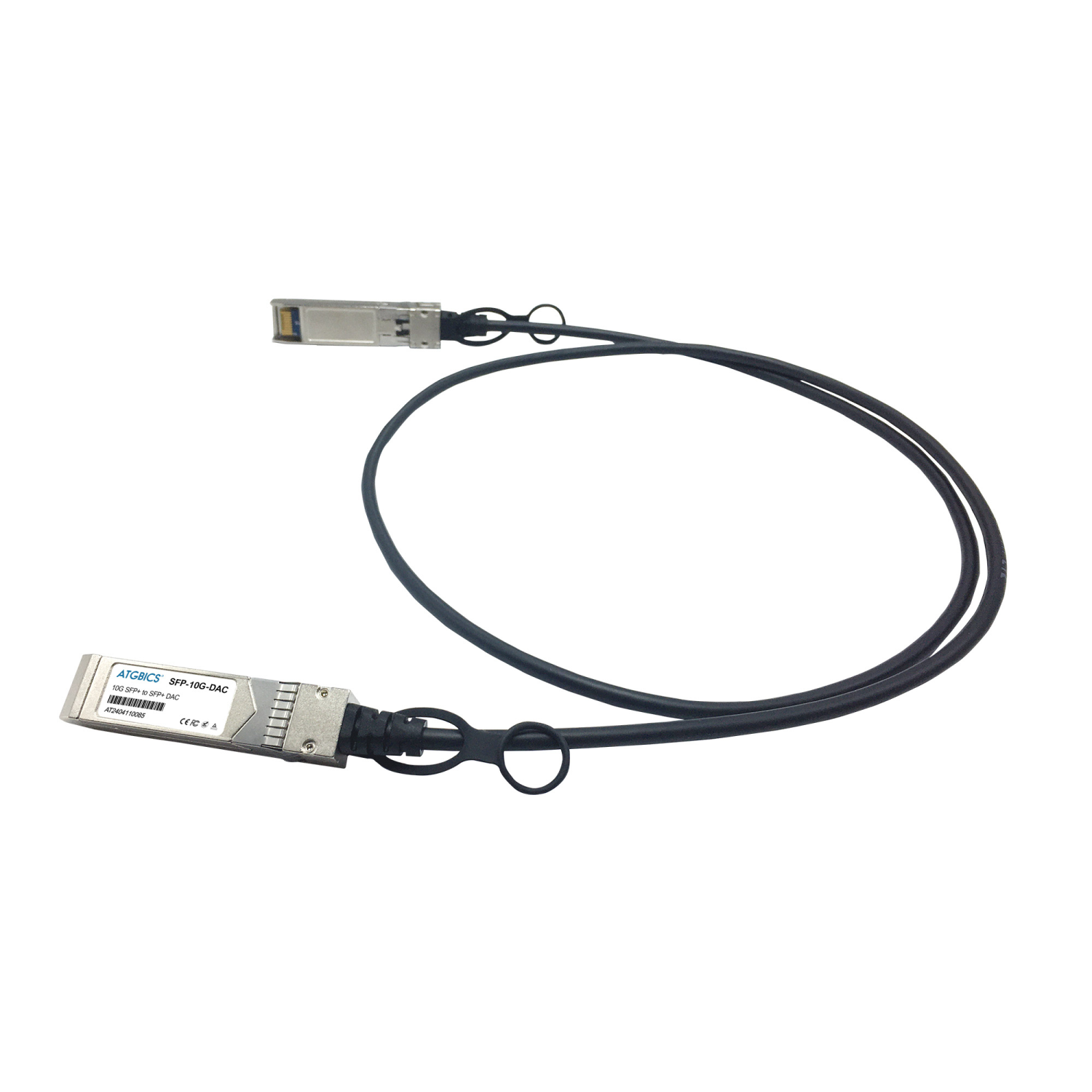 ATGBICS AA1403019-E6-1M Fibre Optic Cables - Black