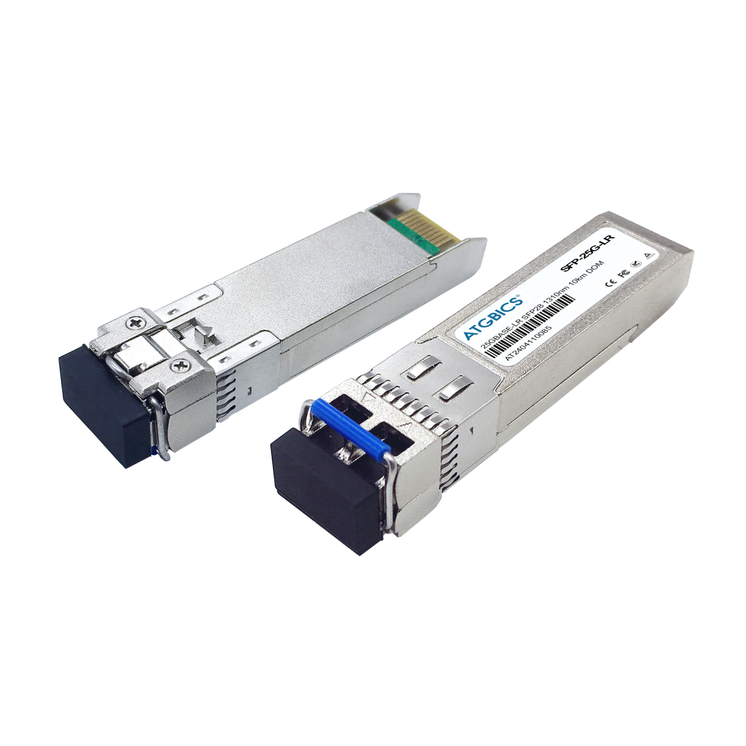 ATGBICS E25GSFP28LRX Network Transceiver Modules - Silver
