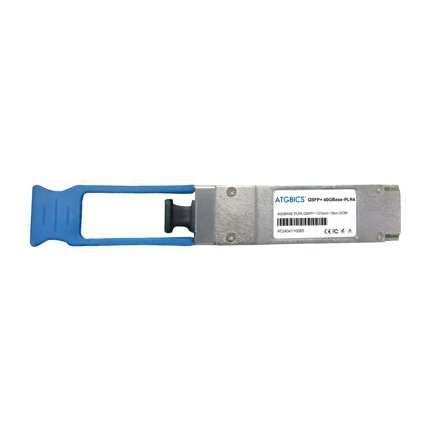 ATGBICS E40GQSFPLR-PLR Network Transceiver Modules - Silver