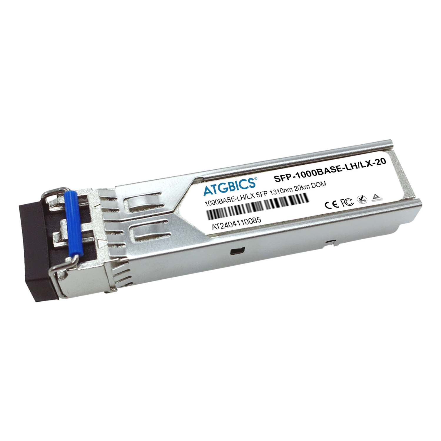 ATGBICS EX-SFP-1GE-LX-20 Network Transceiver Modules - Silver