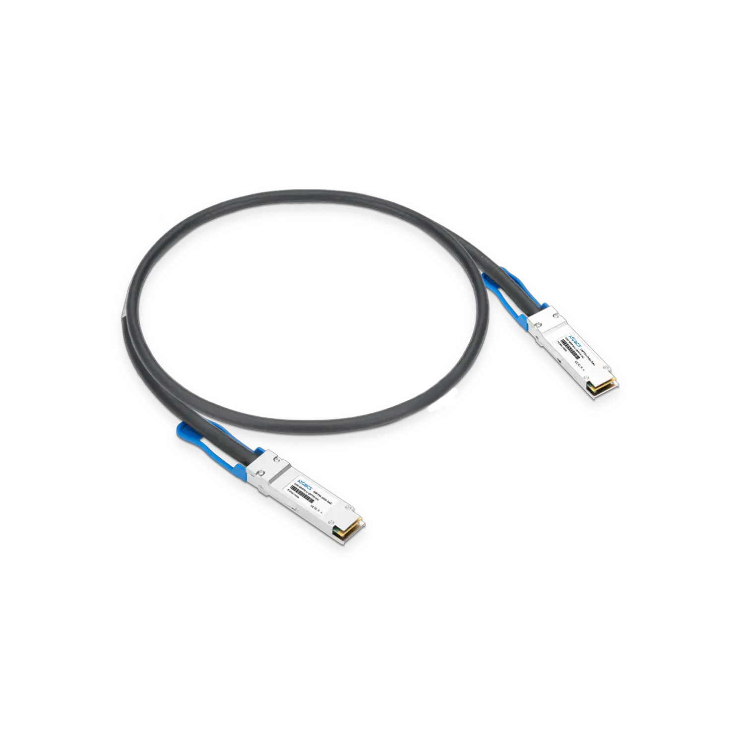 ATGBICS MCP1650-H002E26 Fibre Optic Cables - Black