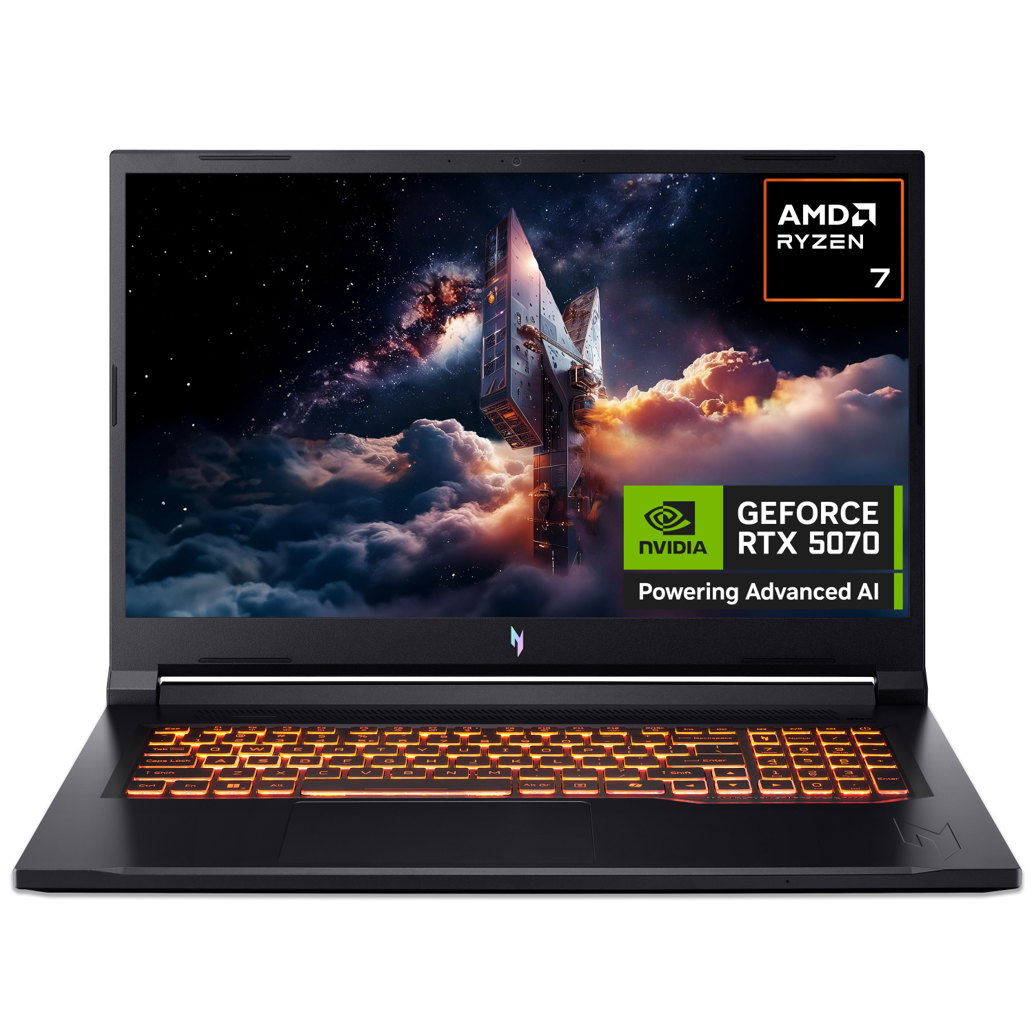 Acer ANV17-41 Laptops - 17.3 Inches - 16GB - Black