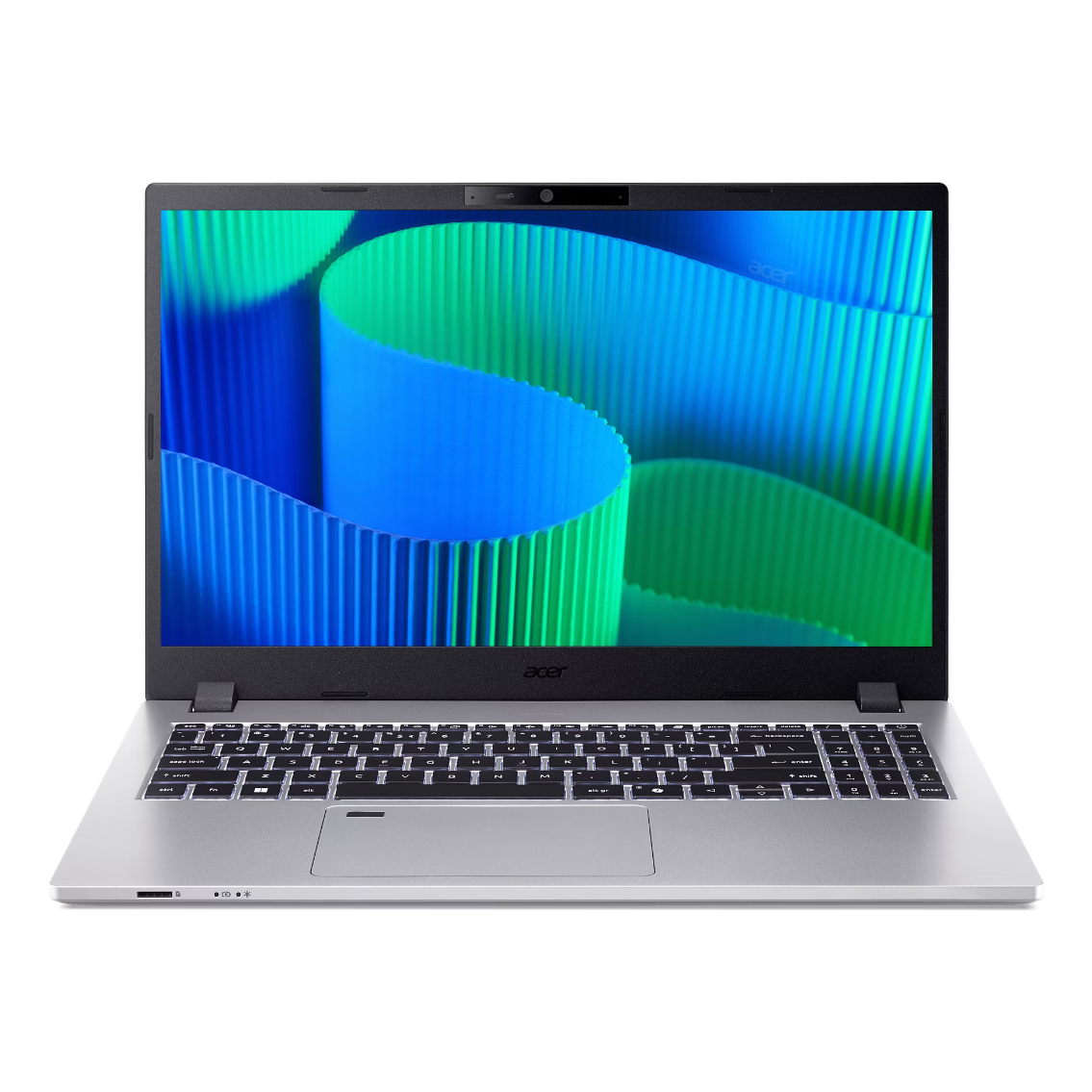 Acer TMP215-55 Laptops - 15.6 Inches - 8GB - Silver