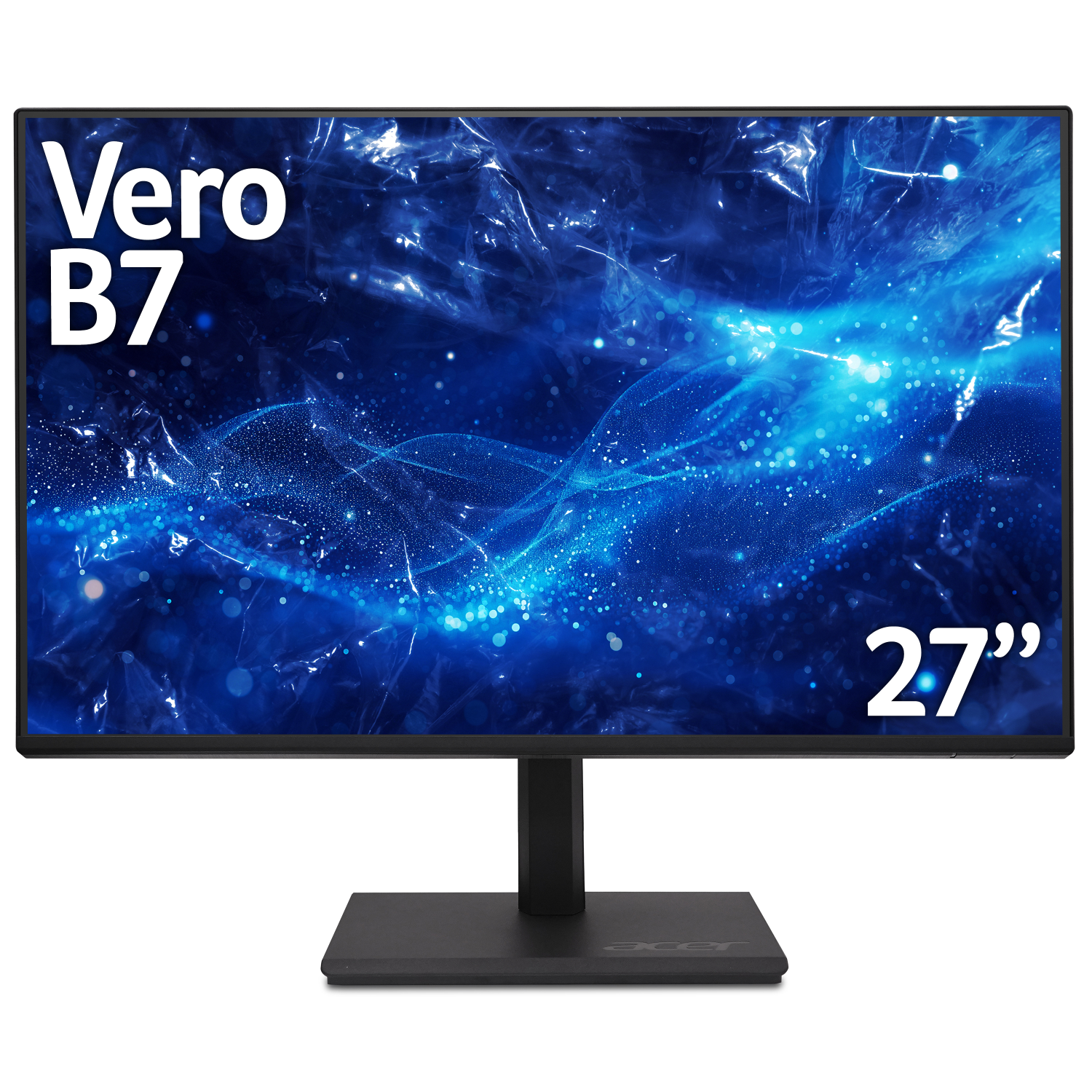 Acer B277 Computer Monitors - 27 Inches - Black
