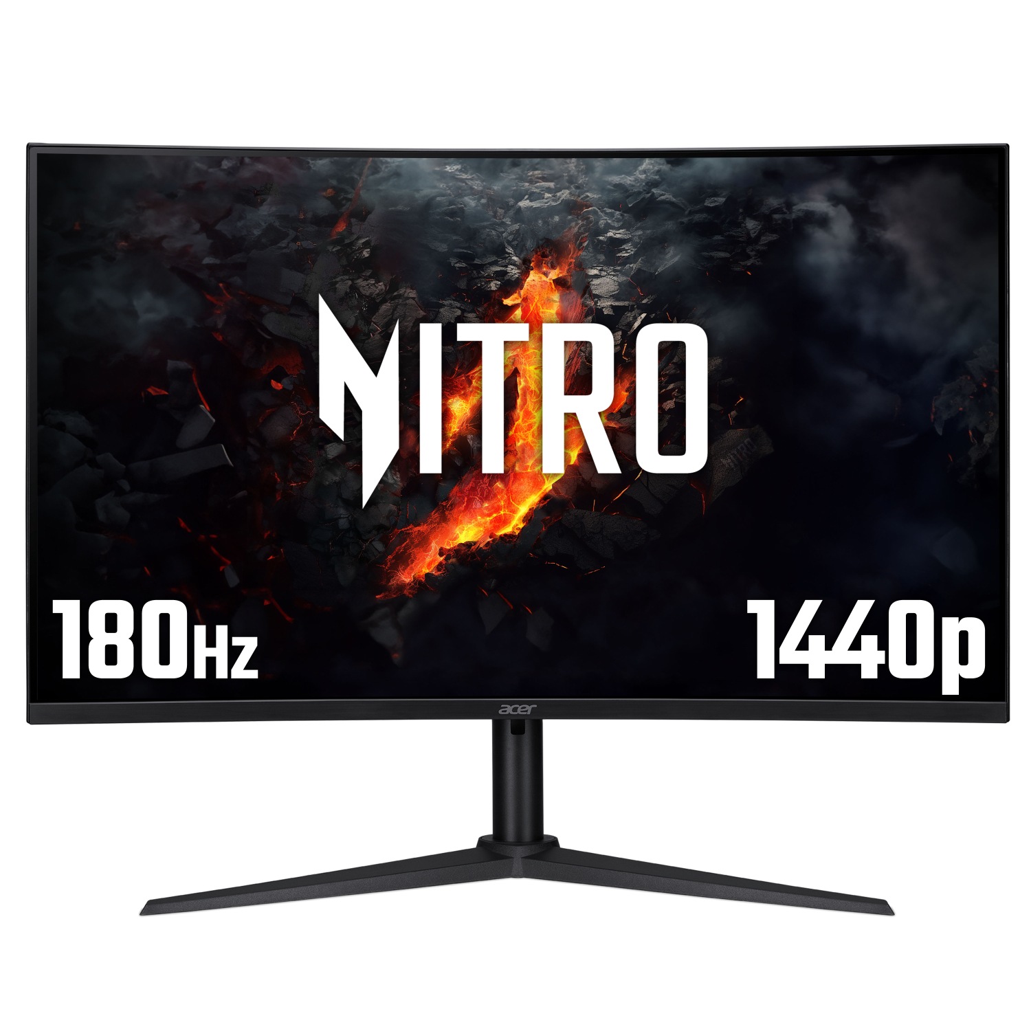 Acer 80cm Gaming Monitors - 31.5 Inches - Black