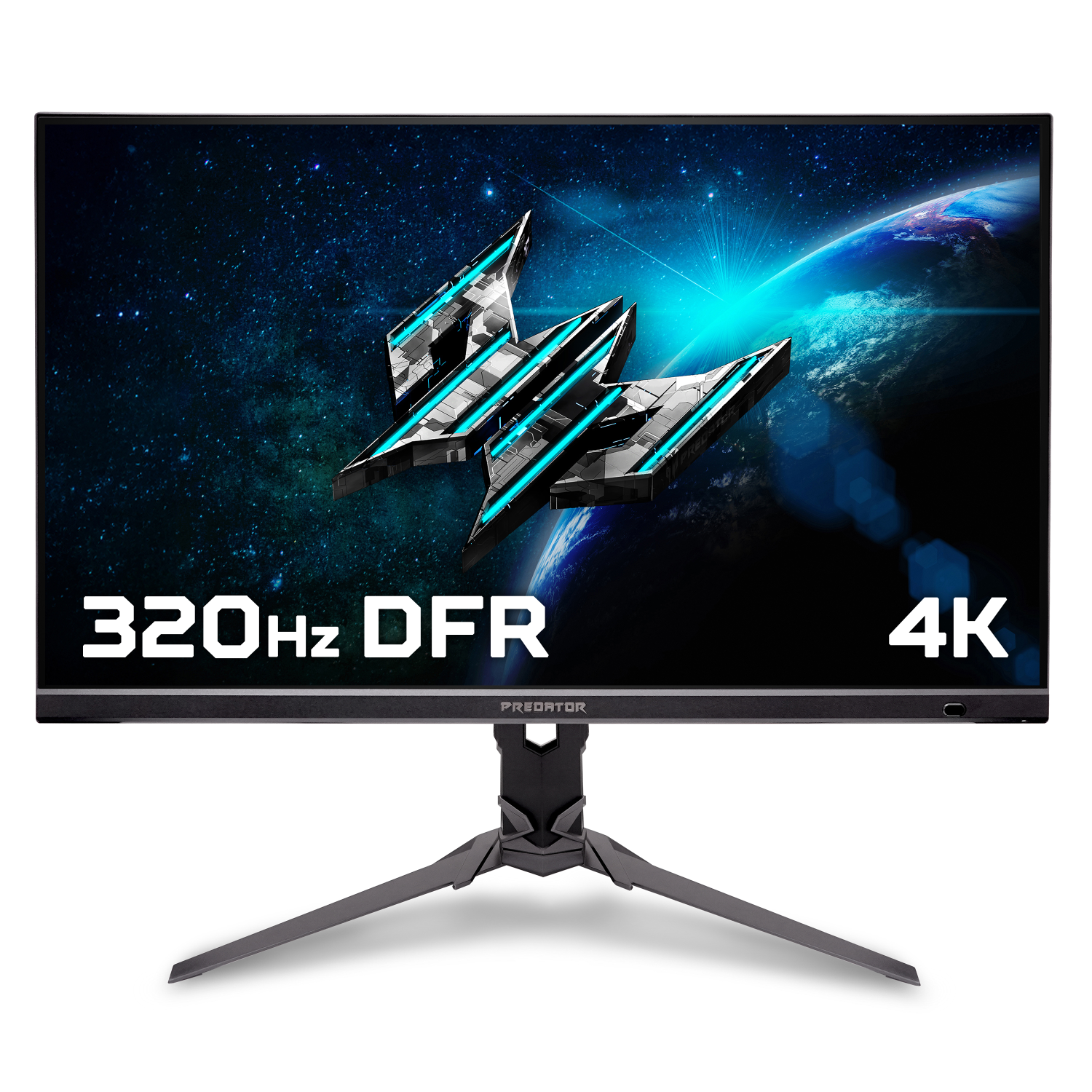 Acer XB323QKV4 Gaming Monitors - 31.5 Inches - Black