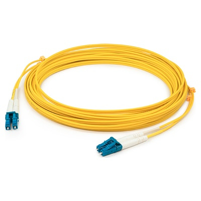 AddOn Networks ADD-LC-LC-5M9SMFLZ Fibre Optic Cables - Yellow