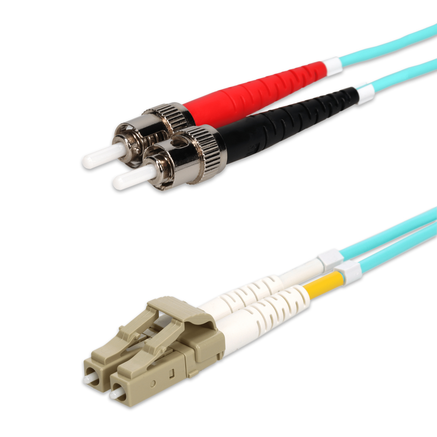 AddOn Networks ADD-ST-LC-1M5OM4LZ Fibre Optic Cables - Aqua colour