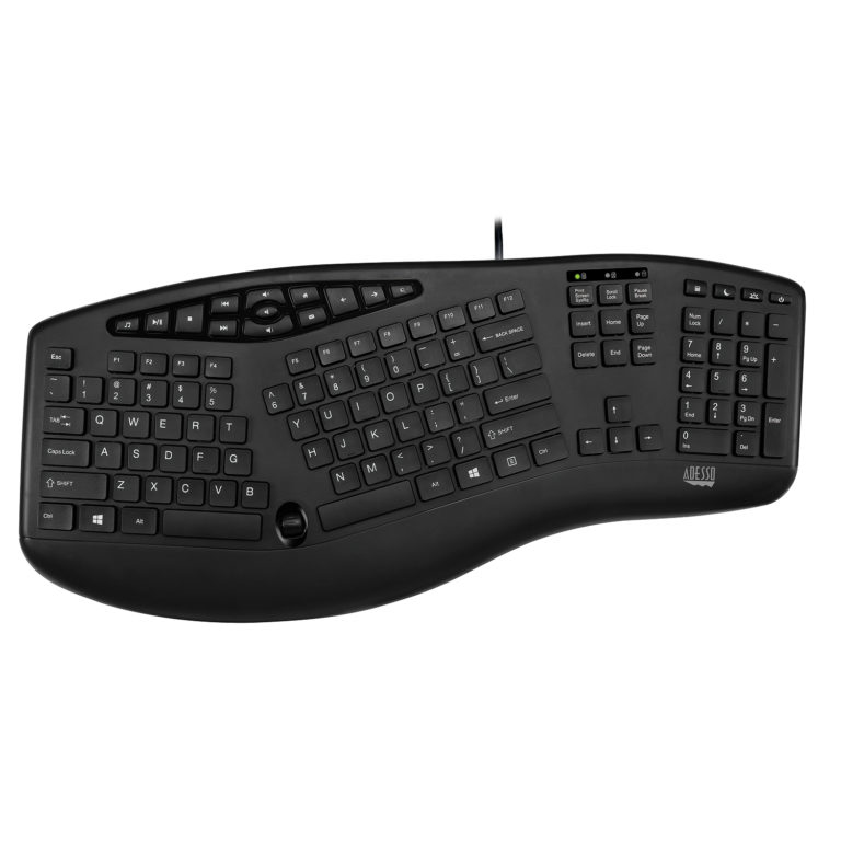Adesso AKB-160UB-UK Keyboards - Black