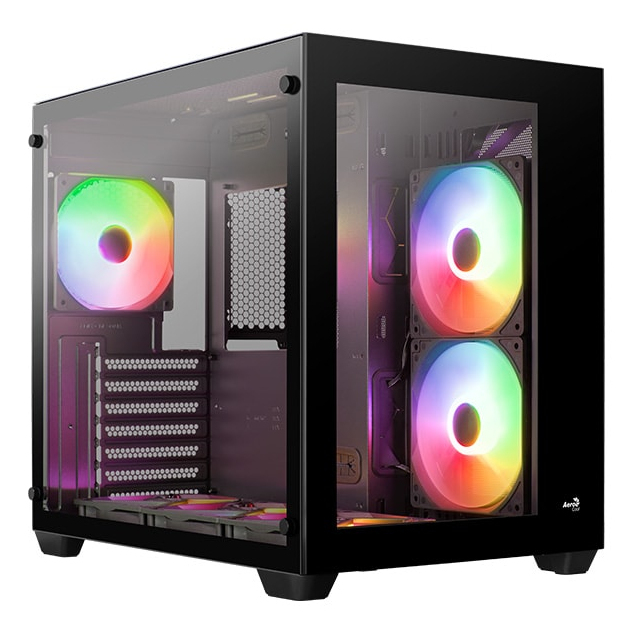 Aerocool EU Product - Geh Midi Dryft MicroATX/ATX/MiniITX ARGB (black)