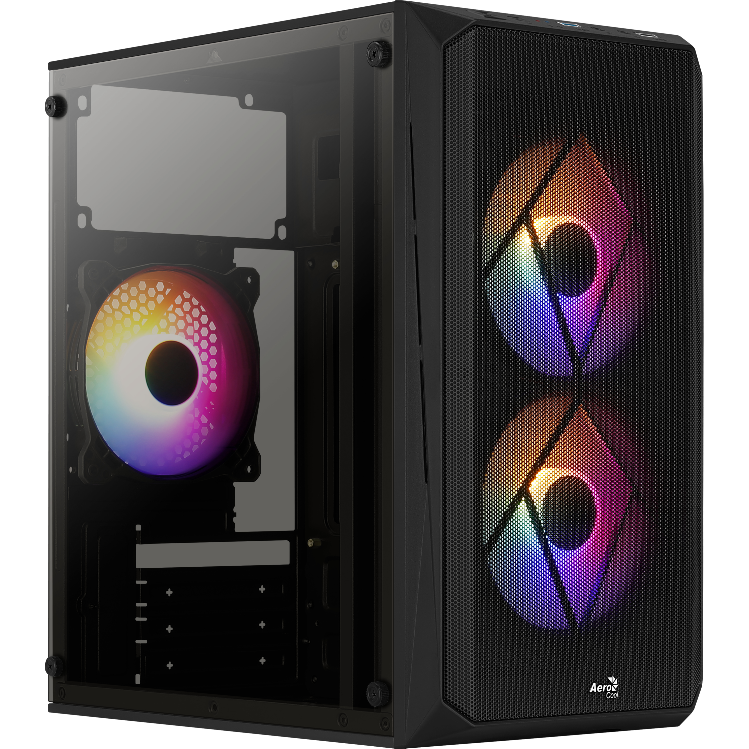 Aerocool Cs107V2 Computer Cases - Black