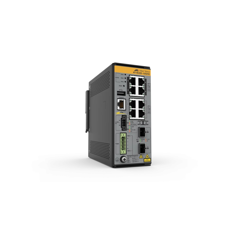 Allied Telesis IE220-10GHX Network Switches - 512MB - Grey