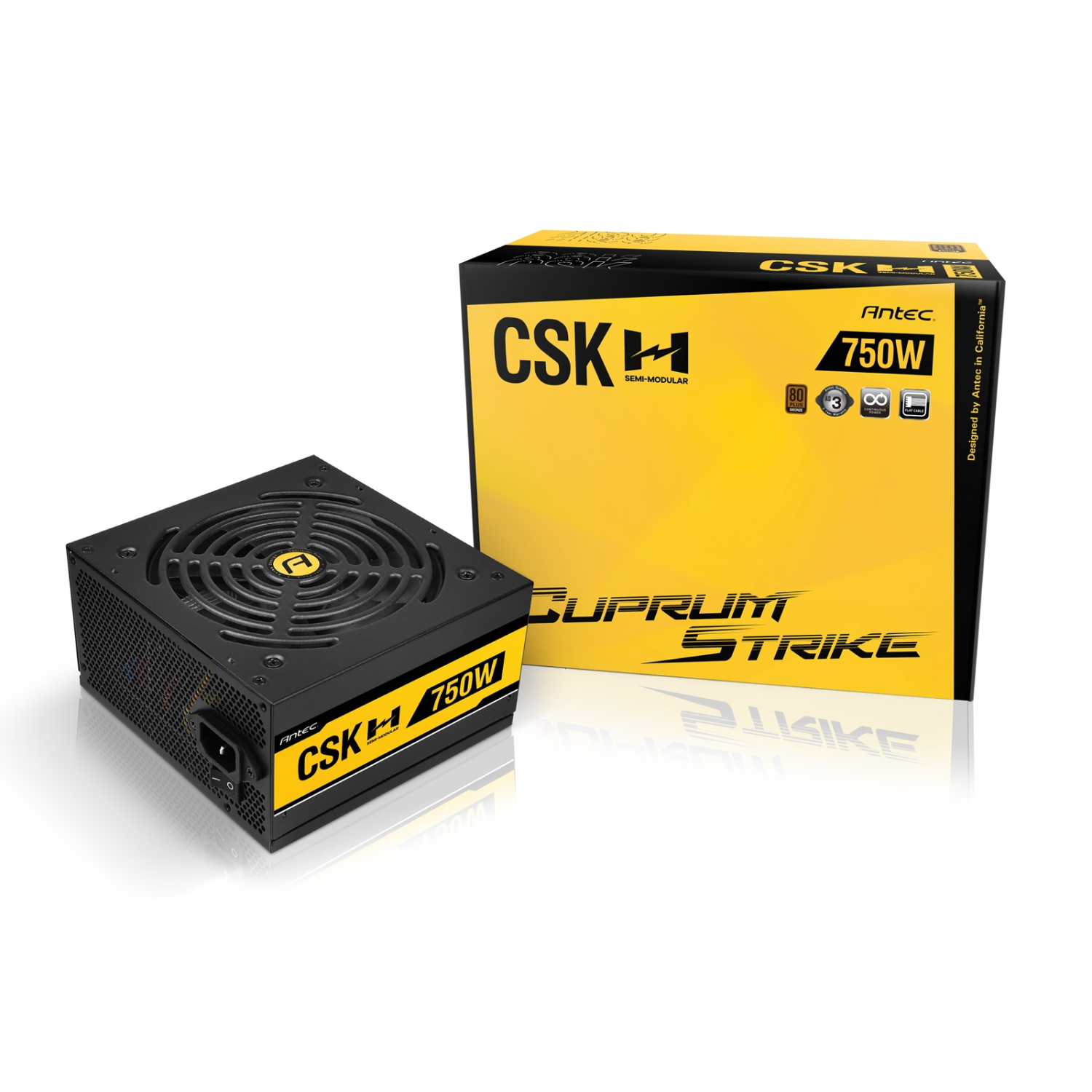 Antec CSK750H Power Supply Units - Black
