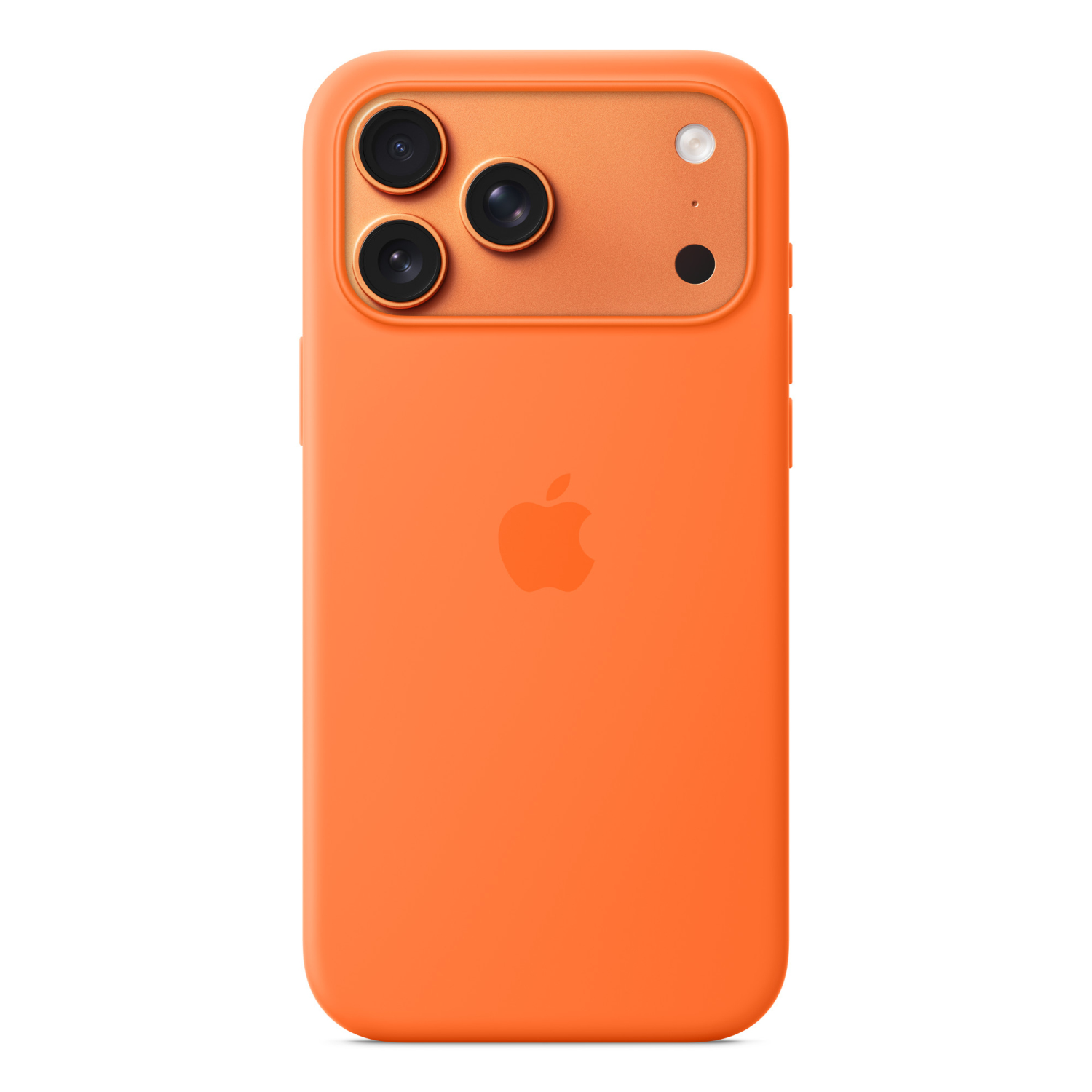Apple iPhone 17 Pro Max Silicone Case with MagSafe – Orange