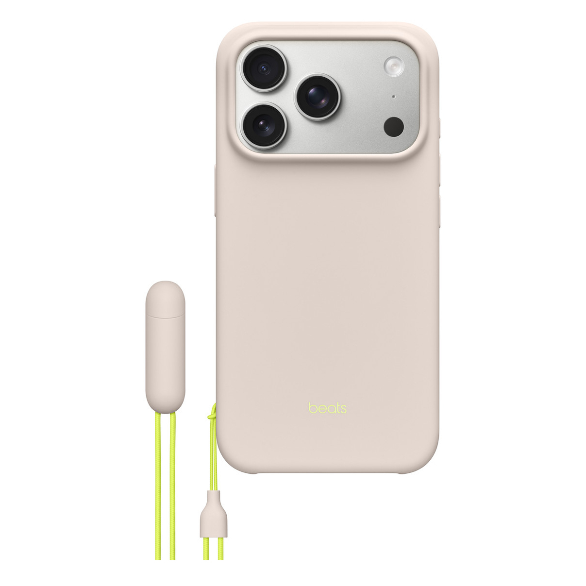 Apple Beats iPhone 17 Pro Kickstand Case with MagSafe and Camera Control - Lime Stone