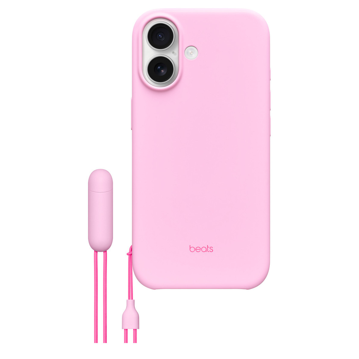 Apple Beats iPhone 17 Kickstand Case with MagSafe and Camera Control - Pebble Pink