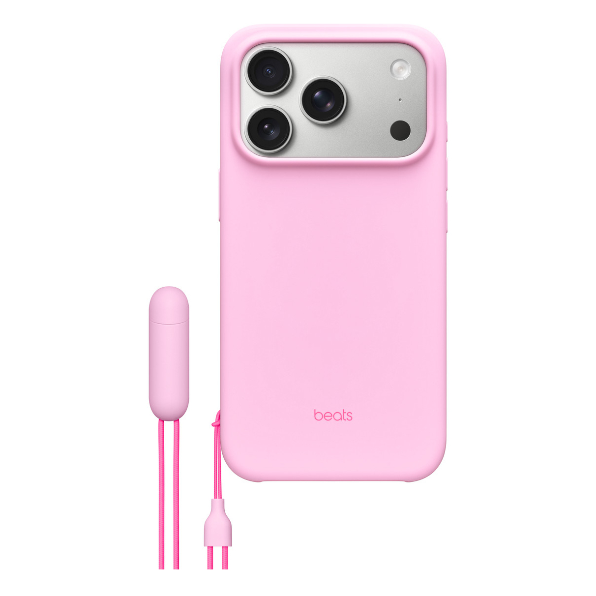 Apple Beats iPhone 17 Pro Kickstand Case with MagSafe and Camera Control - Pebble Pink