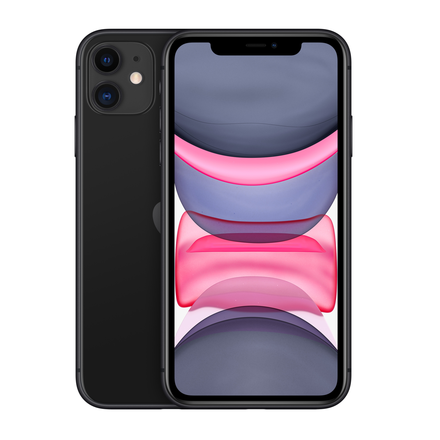 Apple 64GB Smart Phones - 6.1 Inches - Black