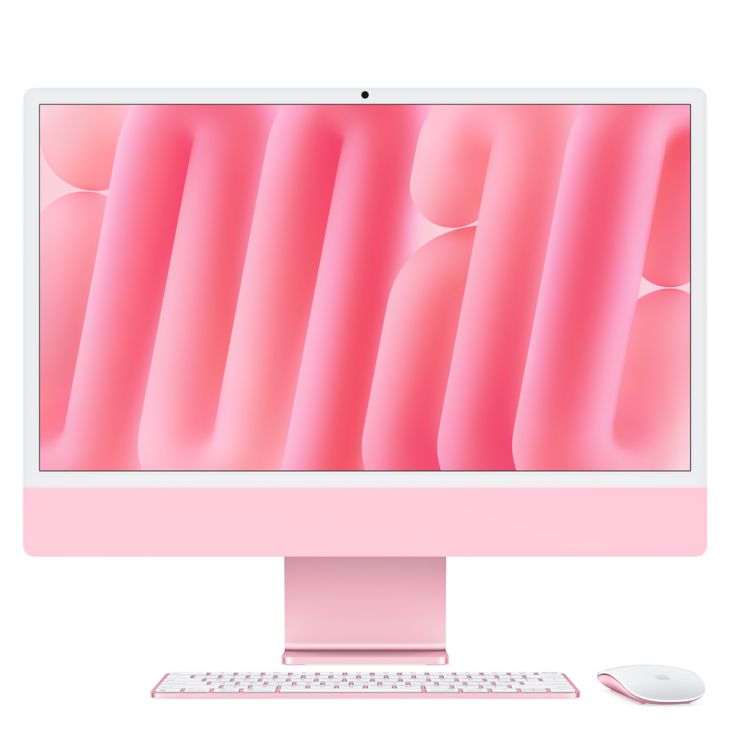 Apple 24-inch All-in-One PCs desktops and Workstations - 23.5 Inches - 16GB - Pink