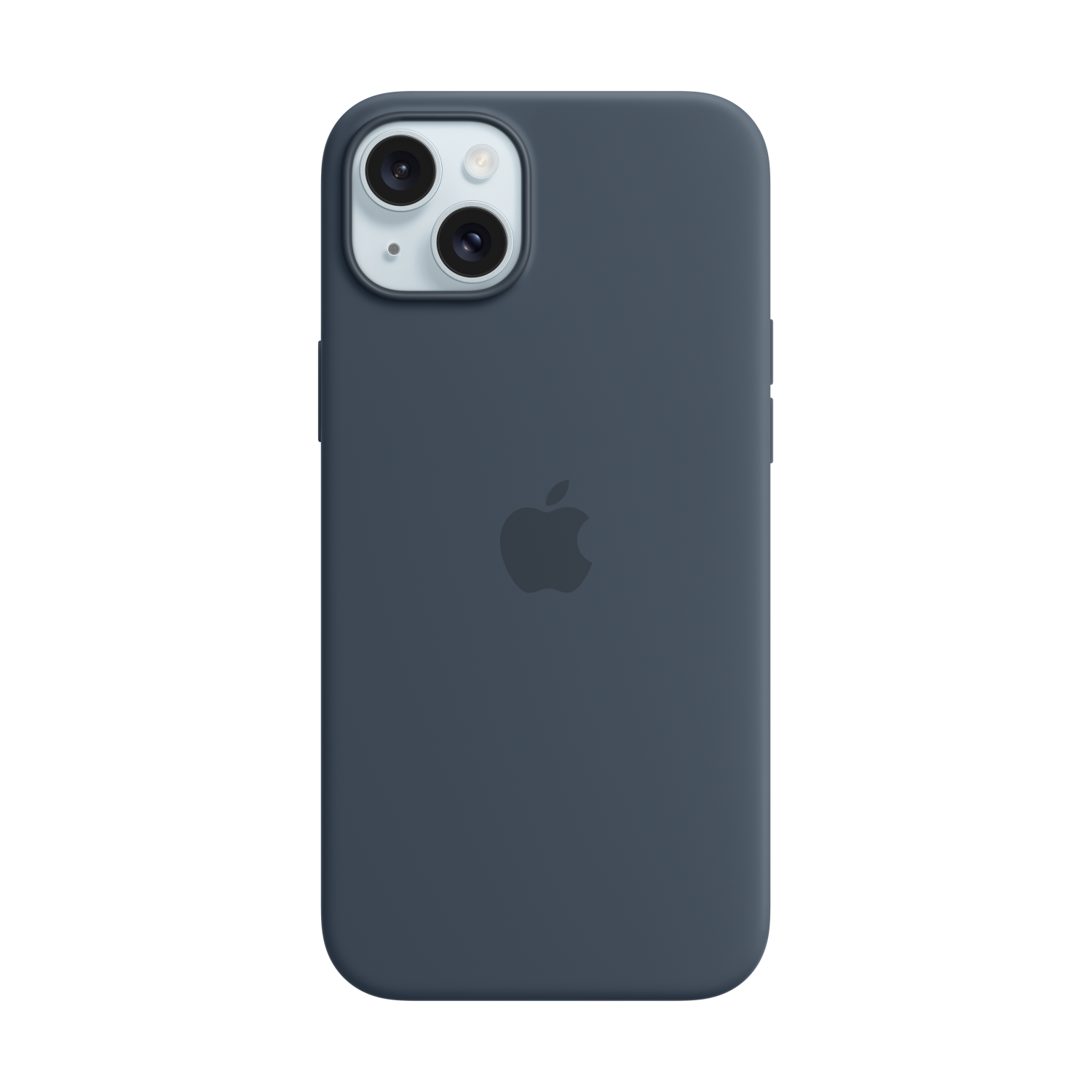 Apple iPhone 15 Plus Silicone Case with MagSafe - Storm Blue