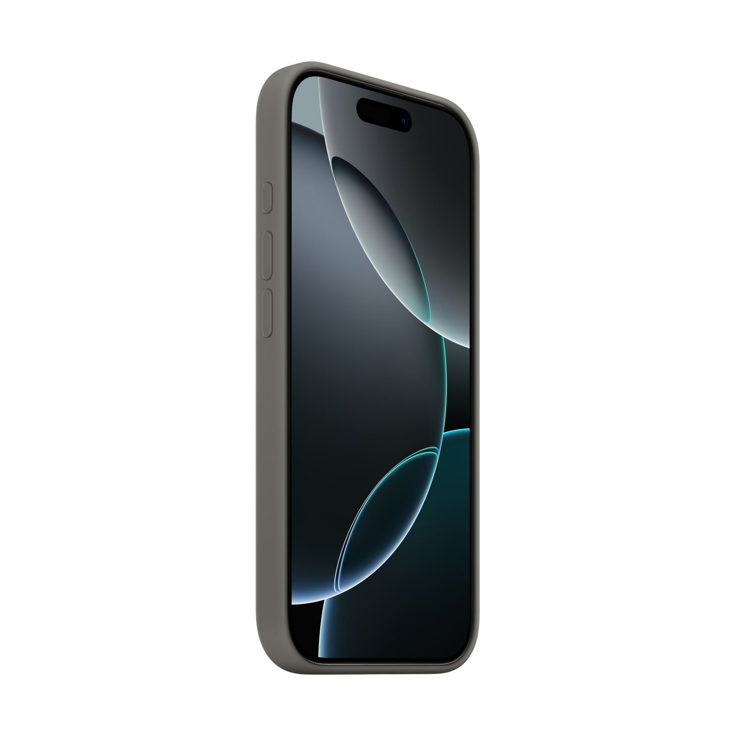 Apple iPhone 16 Pro Silicone Case with MagSafe - Stone Gray