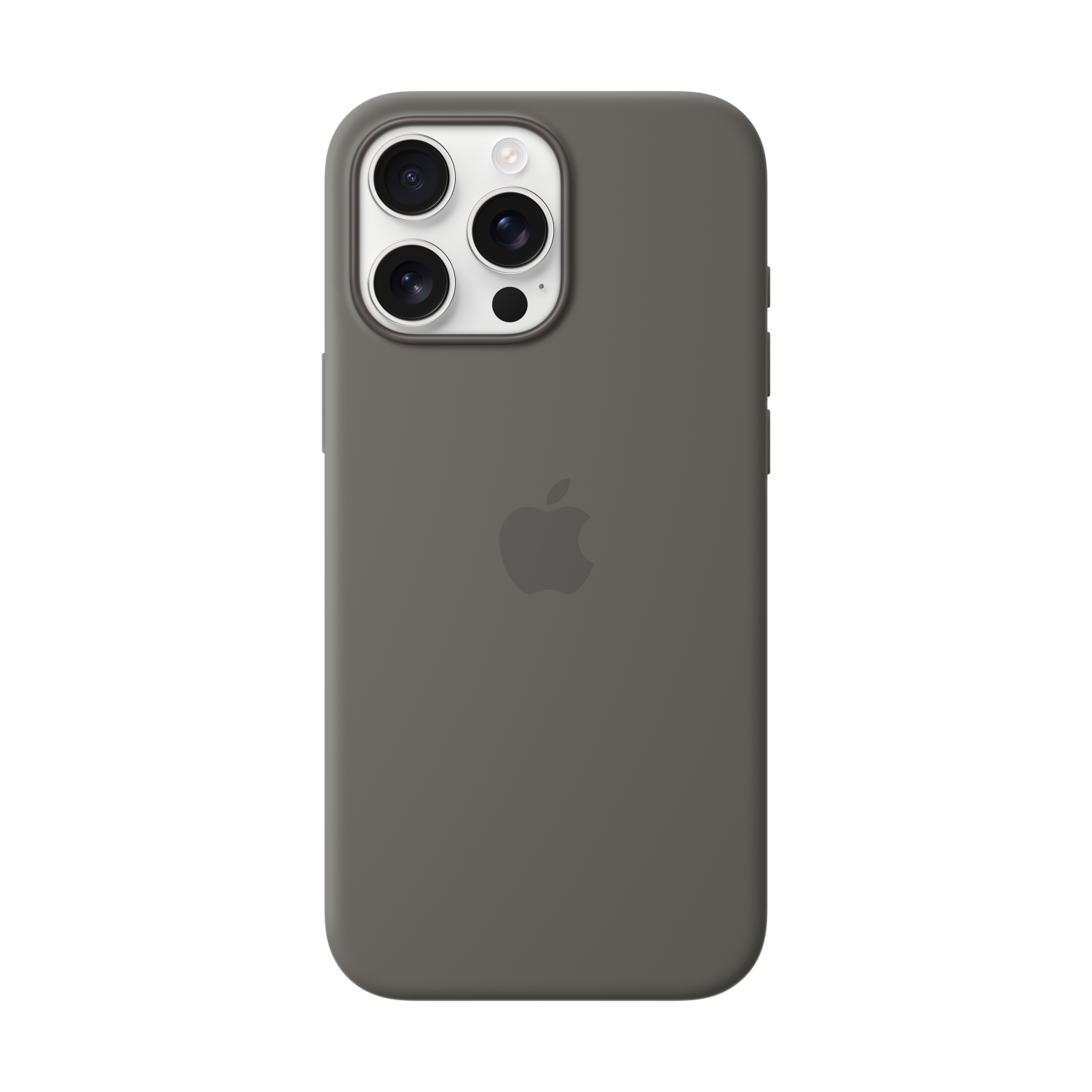 Apple iPhone 16 Pro Max Silicone Case with MagSafe - Stone Gray