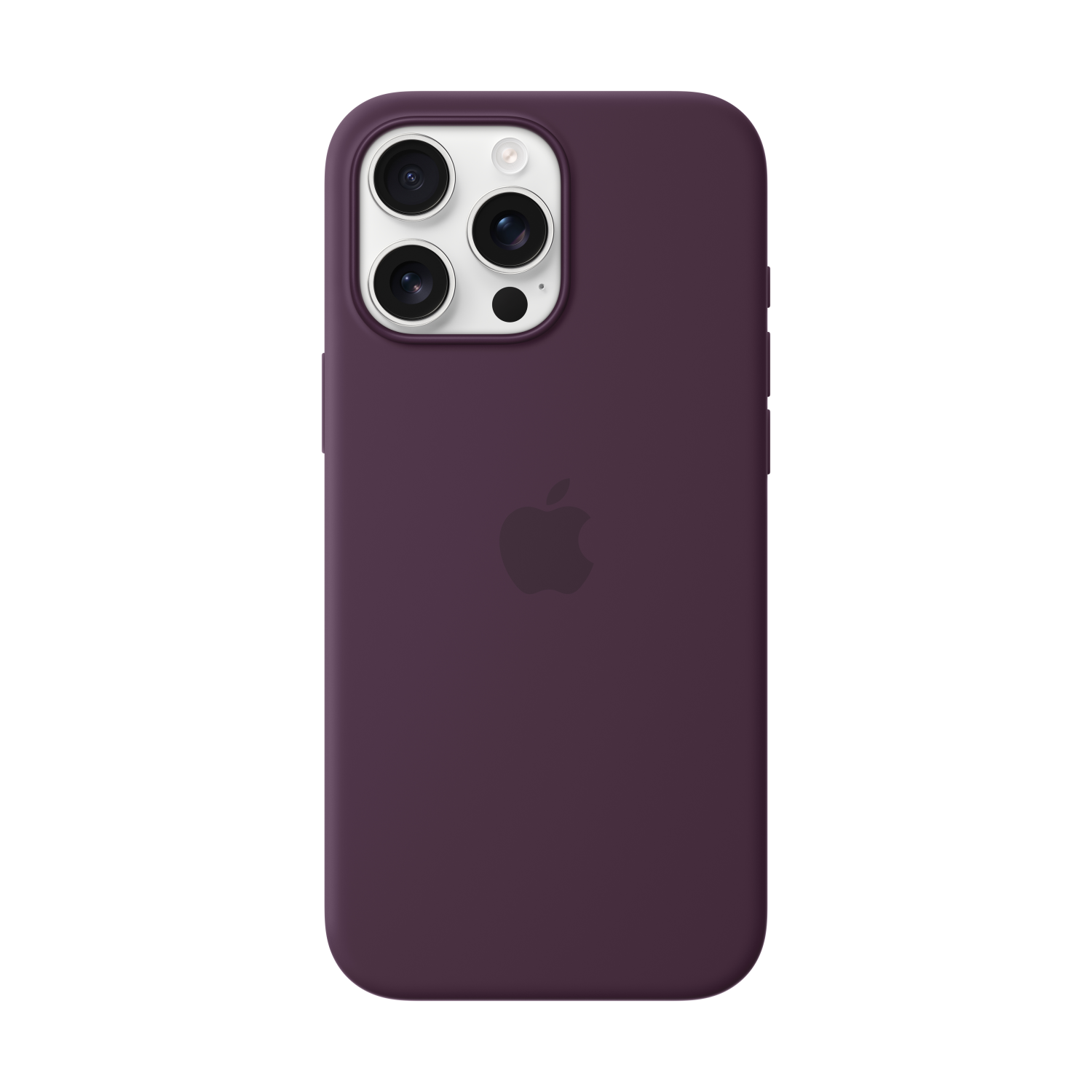 Apple iPhone 16 Pro Max Silicone Case with MagSafe - Plum