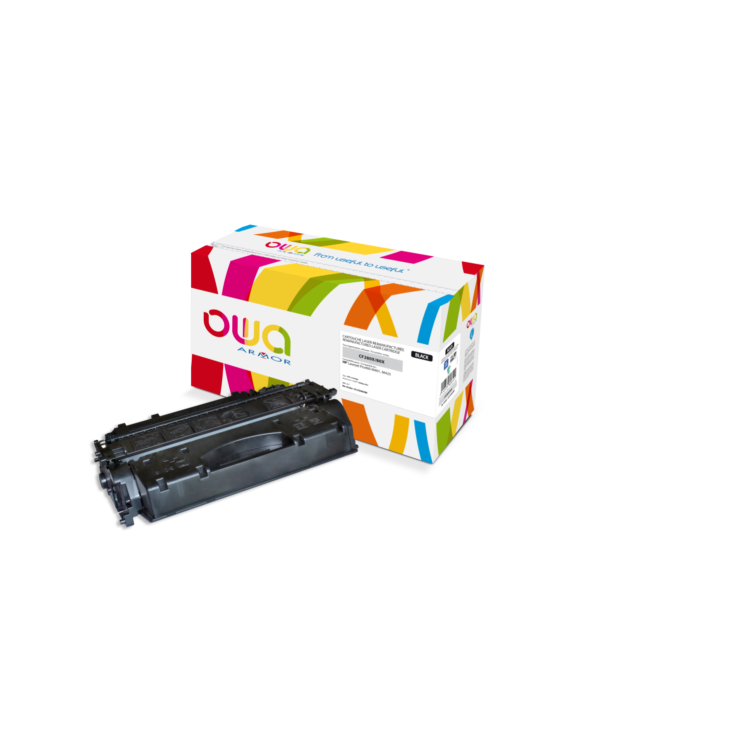 Armor K15590OW Toner Cartridges - Black
