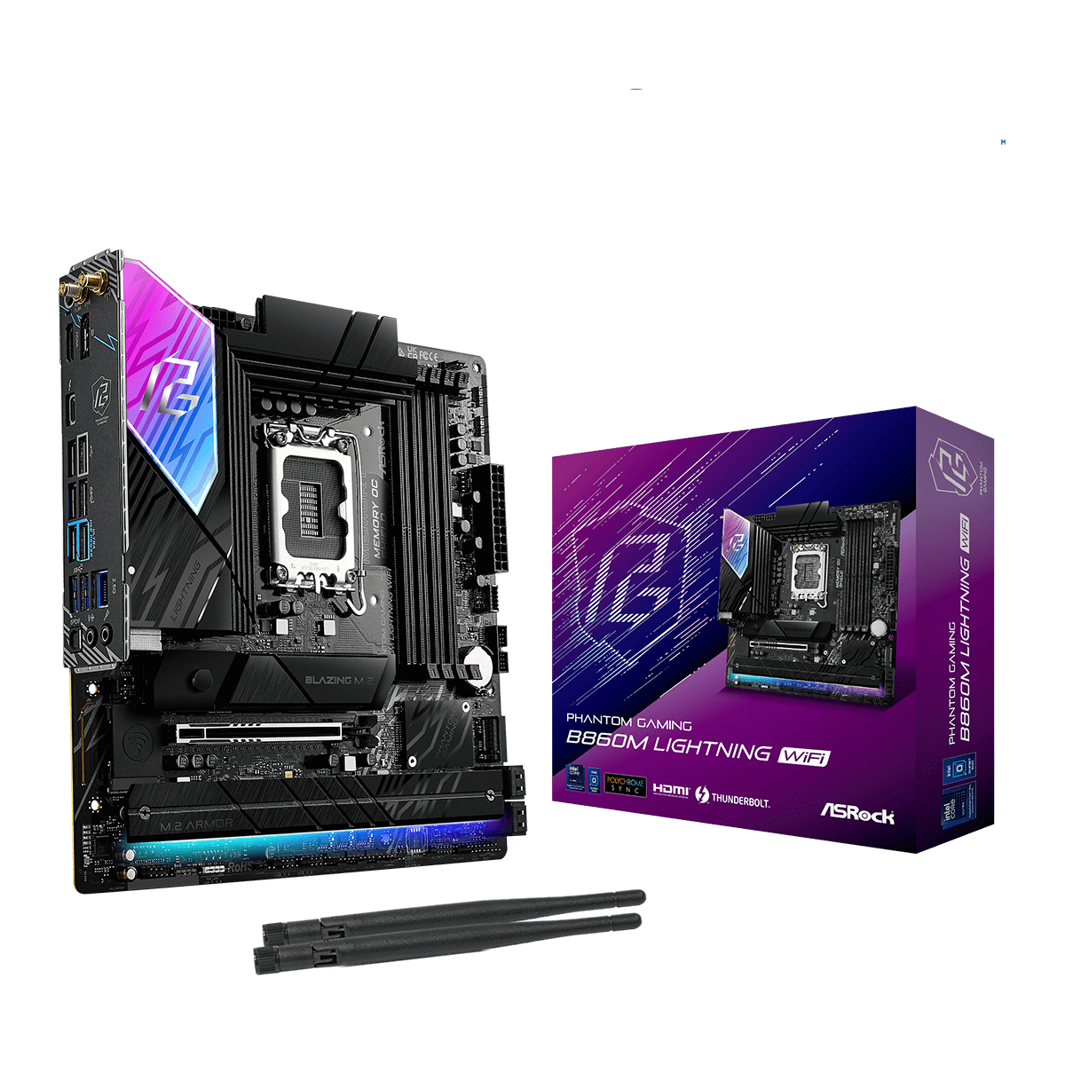 Asrock B860M Motherboards - Black