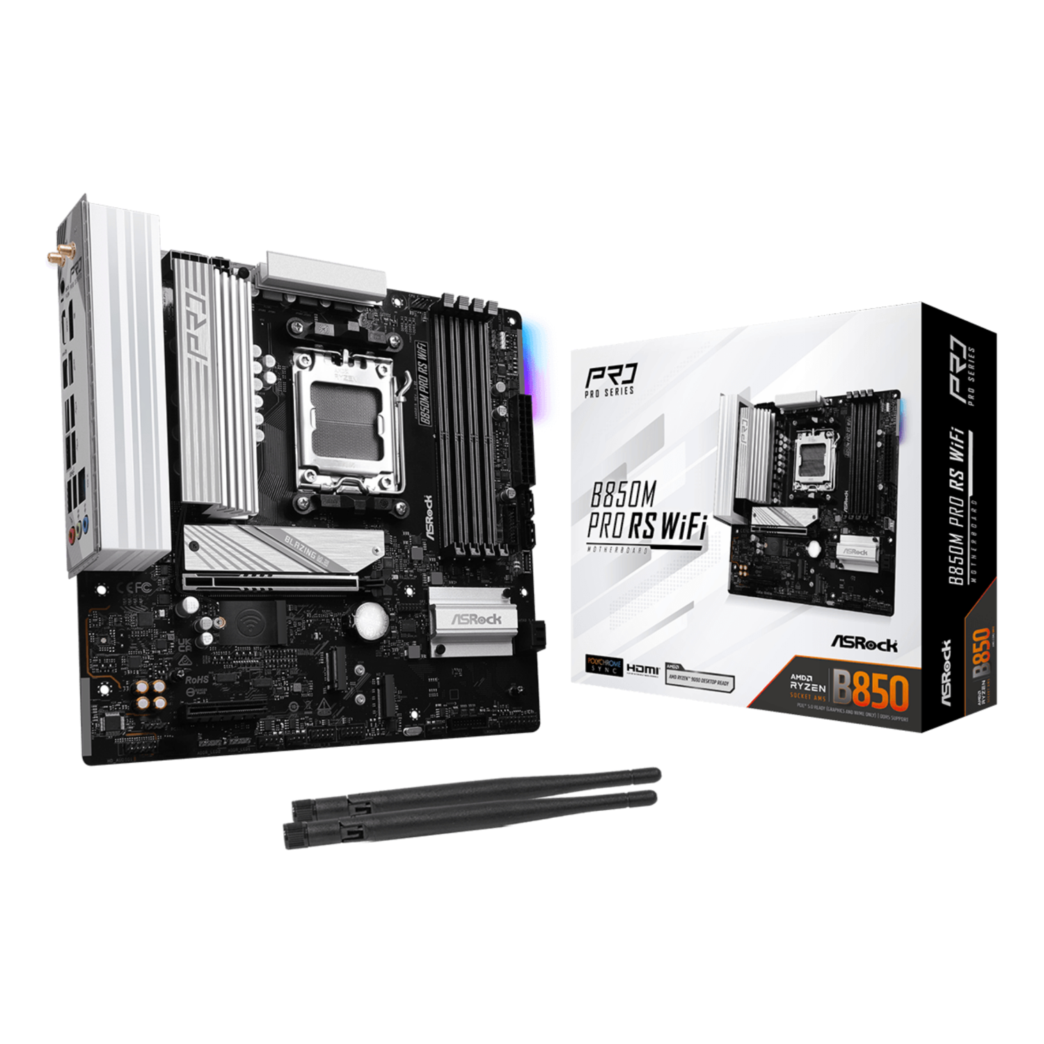 Asrock B850M Motherboards - Black