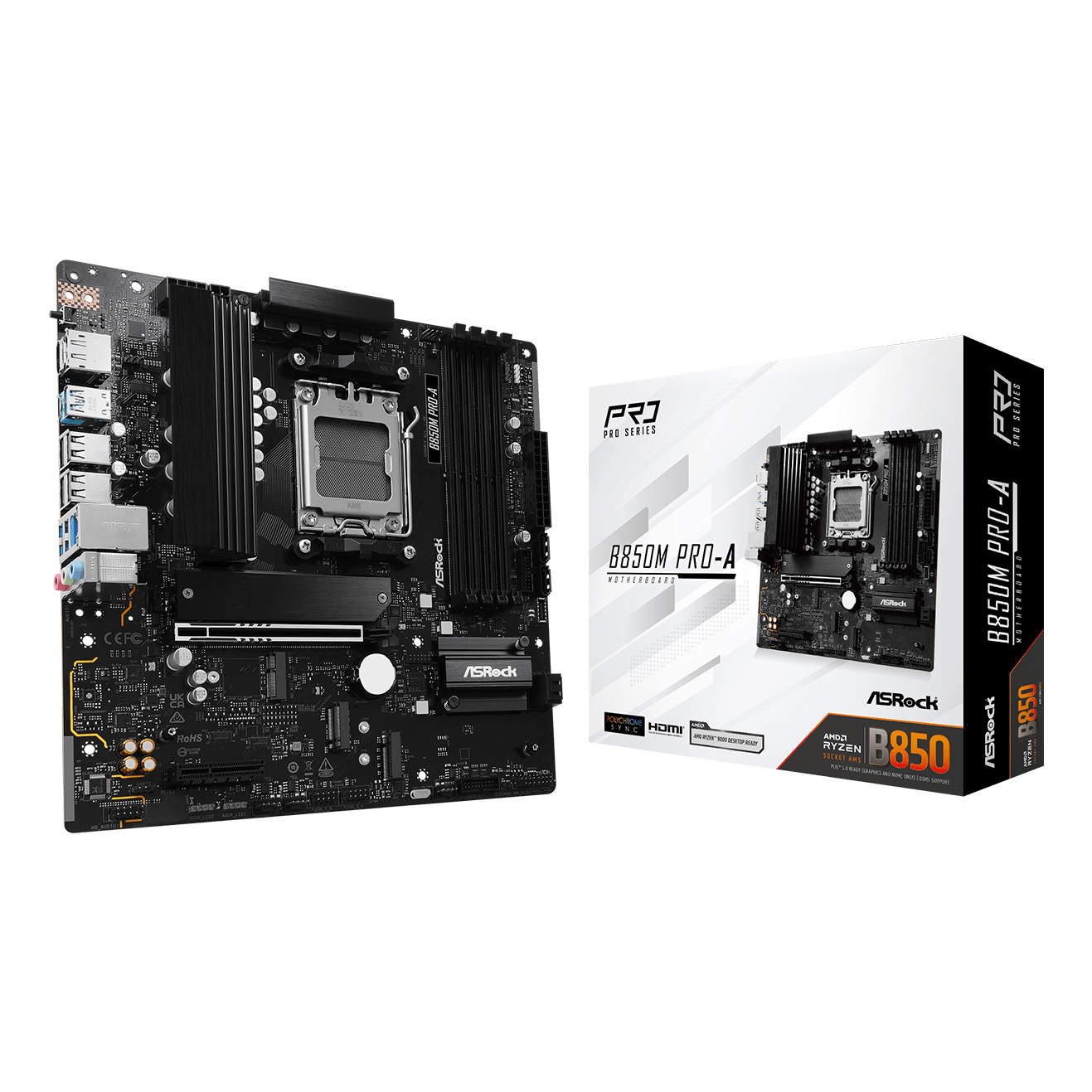 Asrock B850M Motherboards - Black