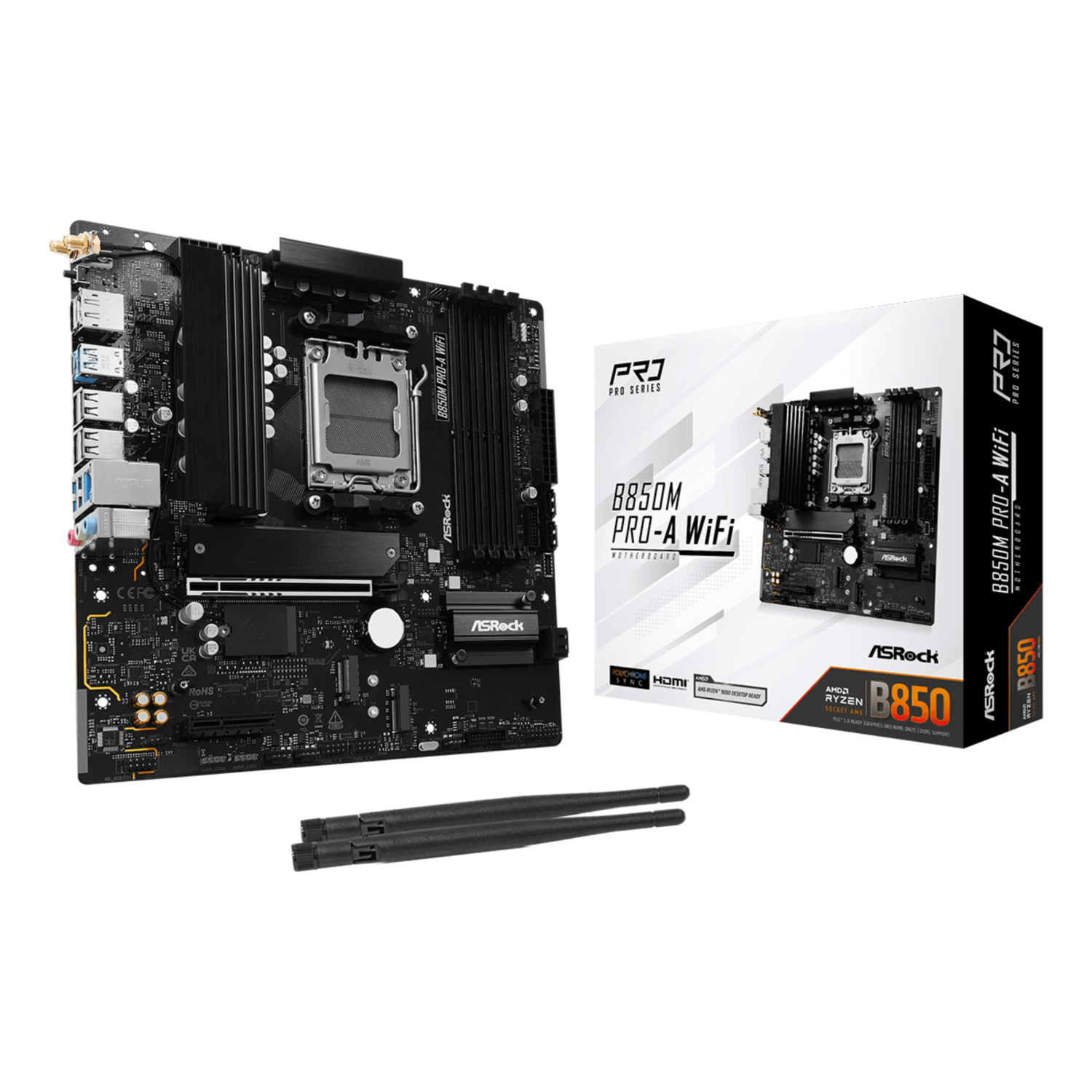 Asrock B850M Motherboards - Black