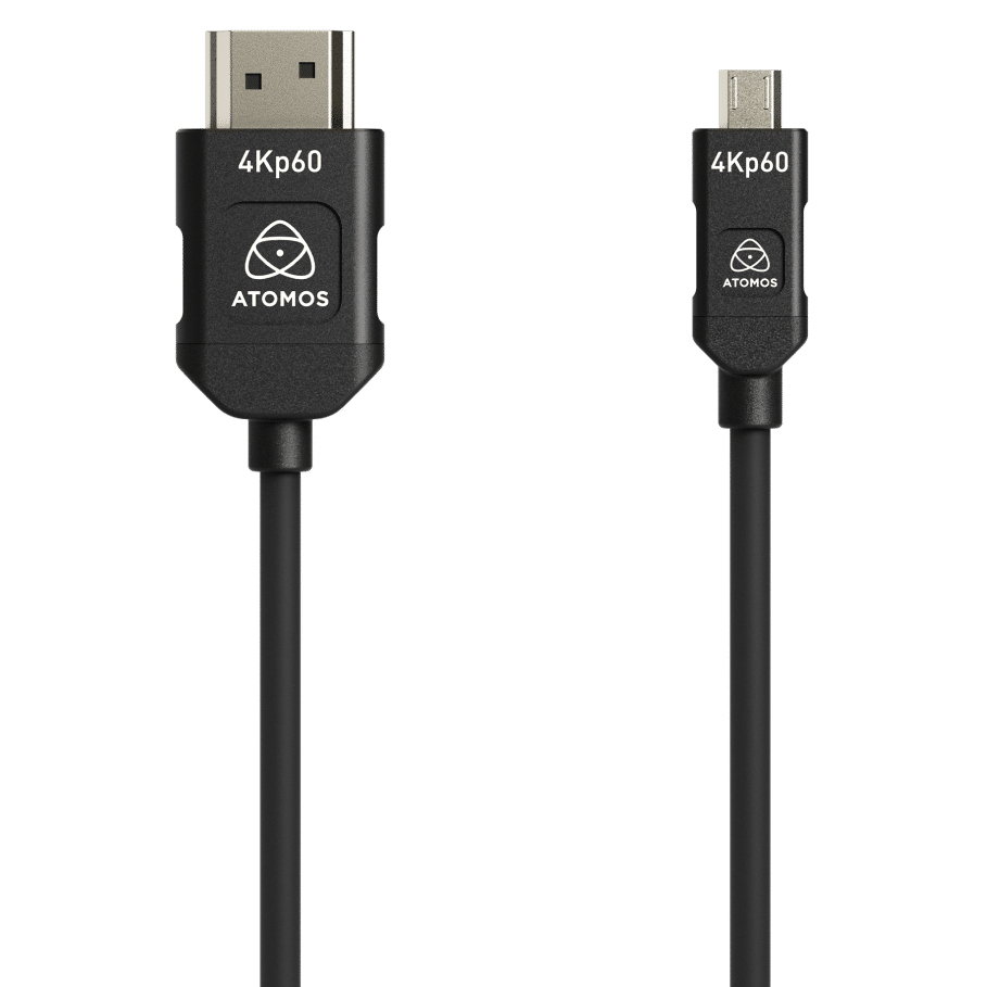 Atomos 4K60p HDMI Cables - Black