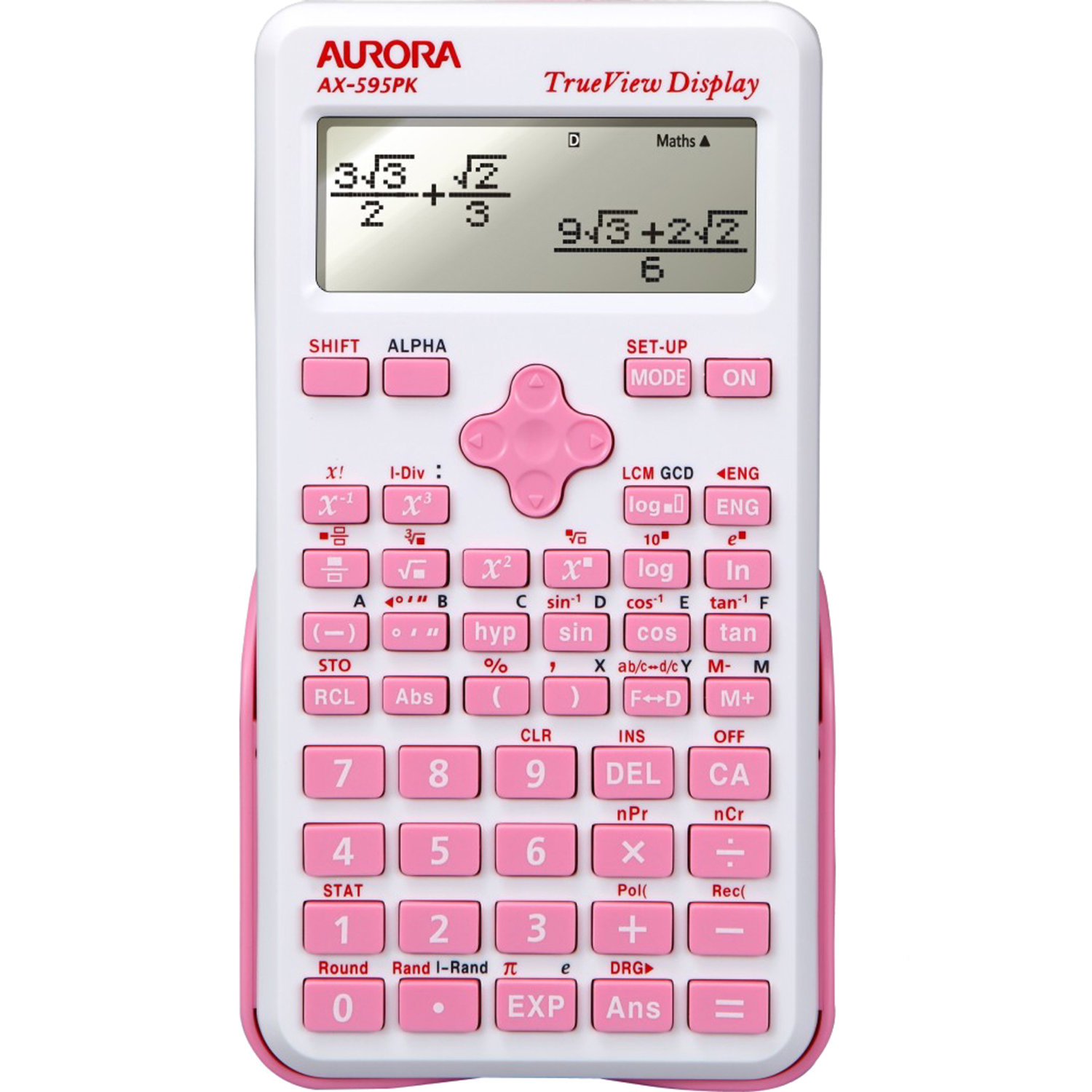 Aurora AX-595PK Calculators - Pink
