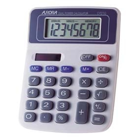 Aurora DT210 Calculators - Grey
