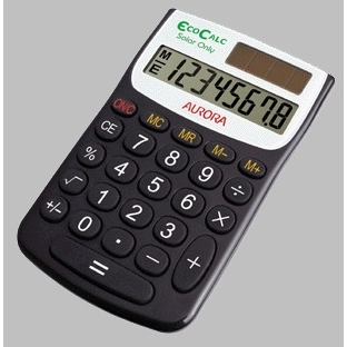 Aurora EC101 Calculators - Black