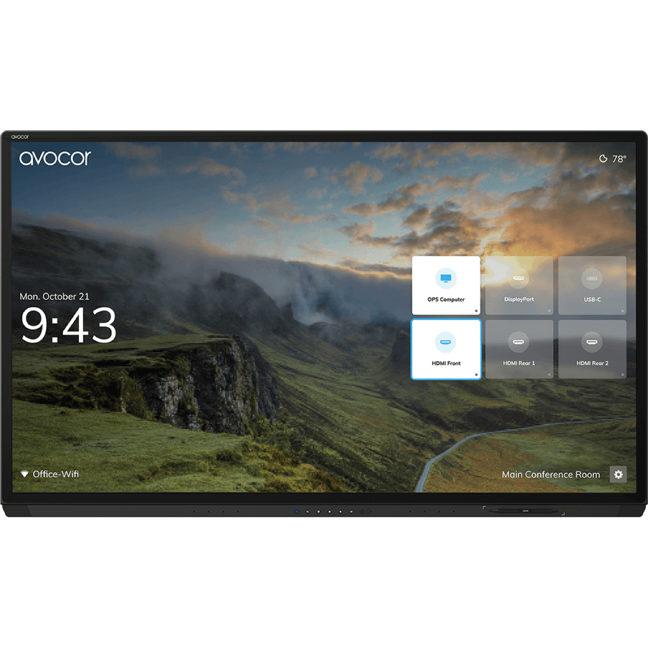 Avocor AVG-7560 Interactive Whiteboards - 75 Inches