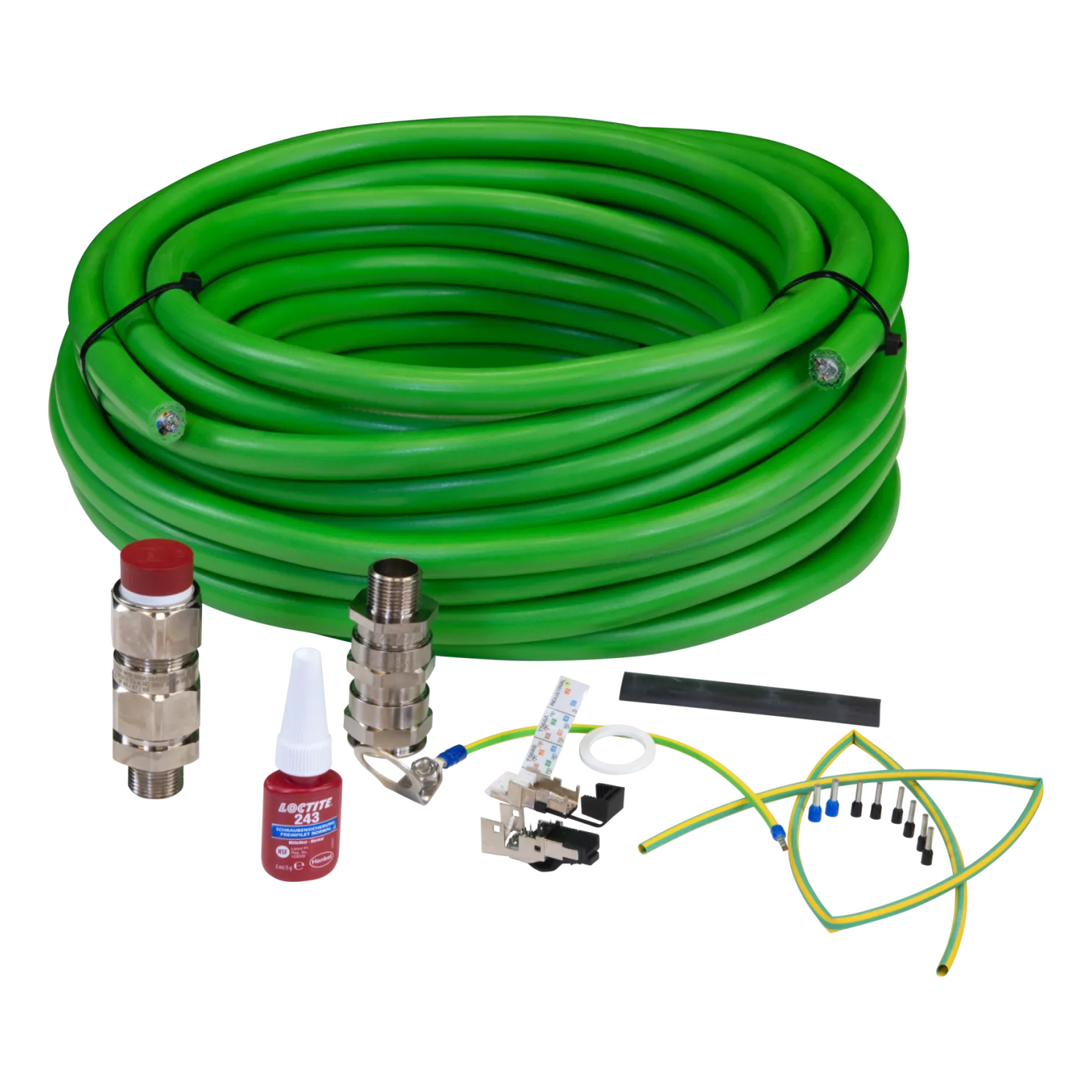 Axis 01543-001 camera cable 10 m Green