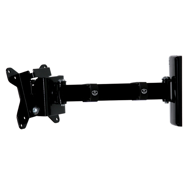 B-Tech Flat Screen Wall Mount with Single Arm (VESA 100)