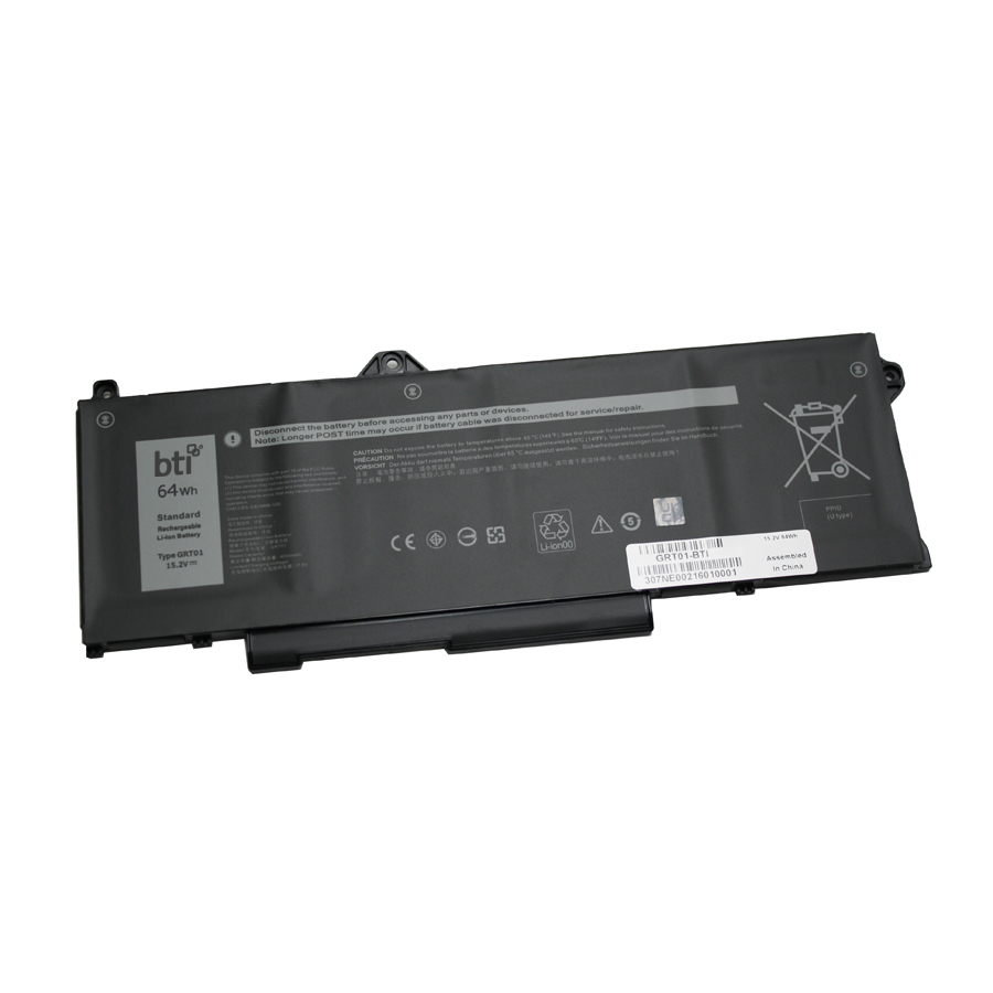 BTI 00P3TJ Industrial Rechargeable Batteries - Black