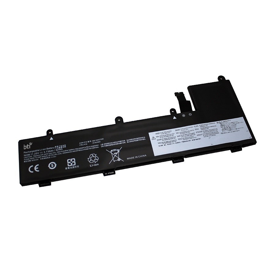 BTI 42Wh Industrial Rechargeable Batteries - Black