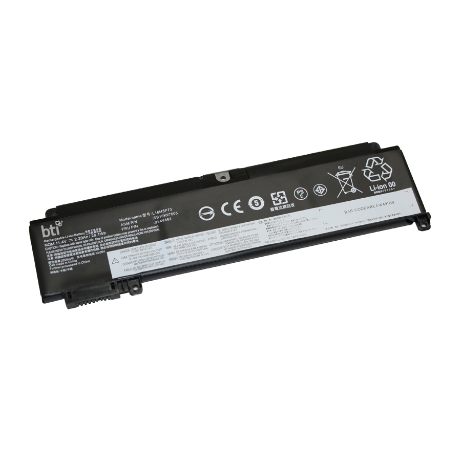BTI 01AV462- Laptop Spare Parts - Black