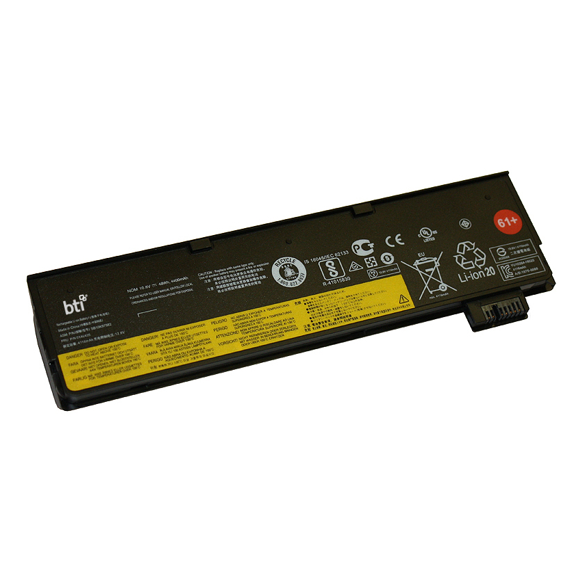 BTI 01AV491 Industrial Rechargeable Batteries - Black